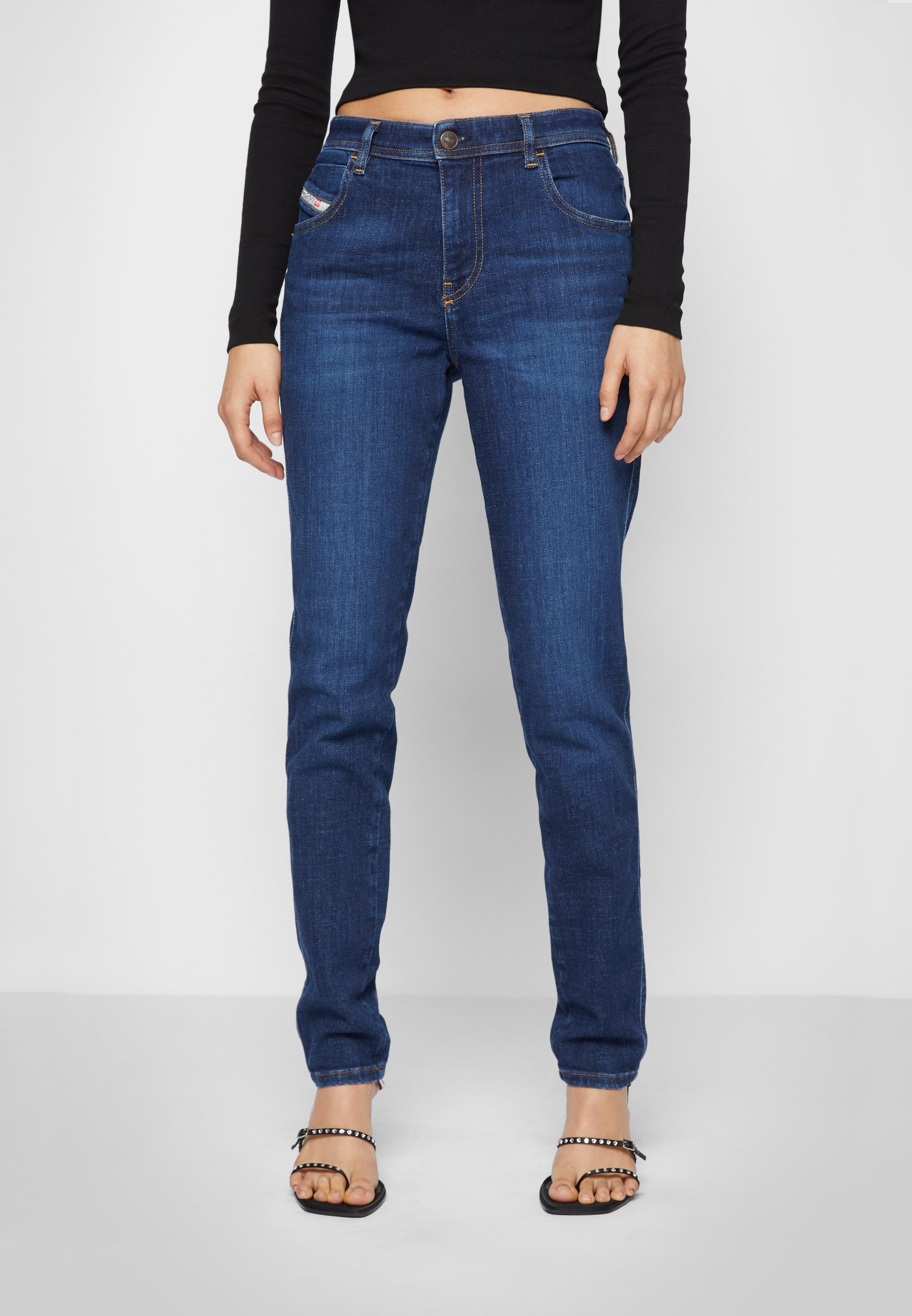Diesel 2015 - BABHILA DIESEL LIBRARY - Slim fit jeans - denim/blue-black denim