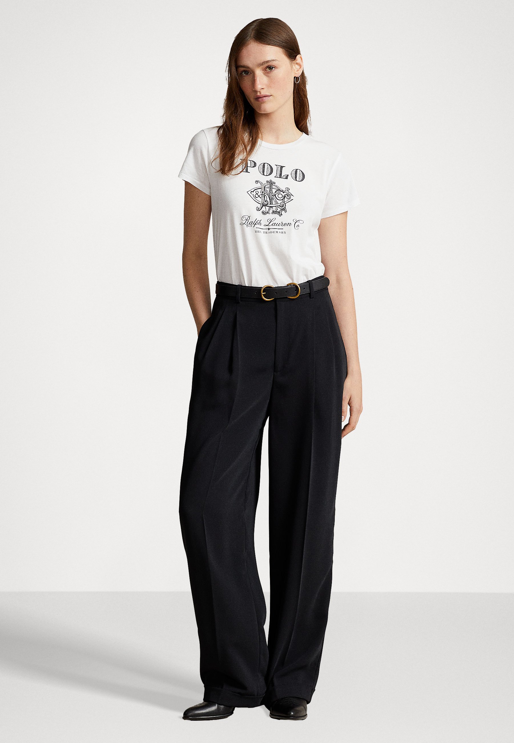 Polo Ralph Lauren SHORT SLEEVE - Print T-shirt - white