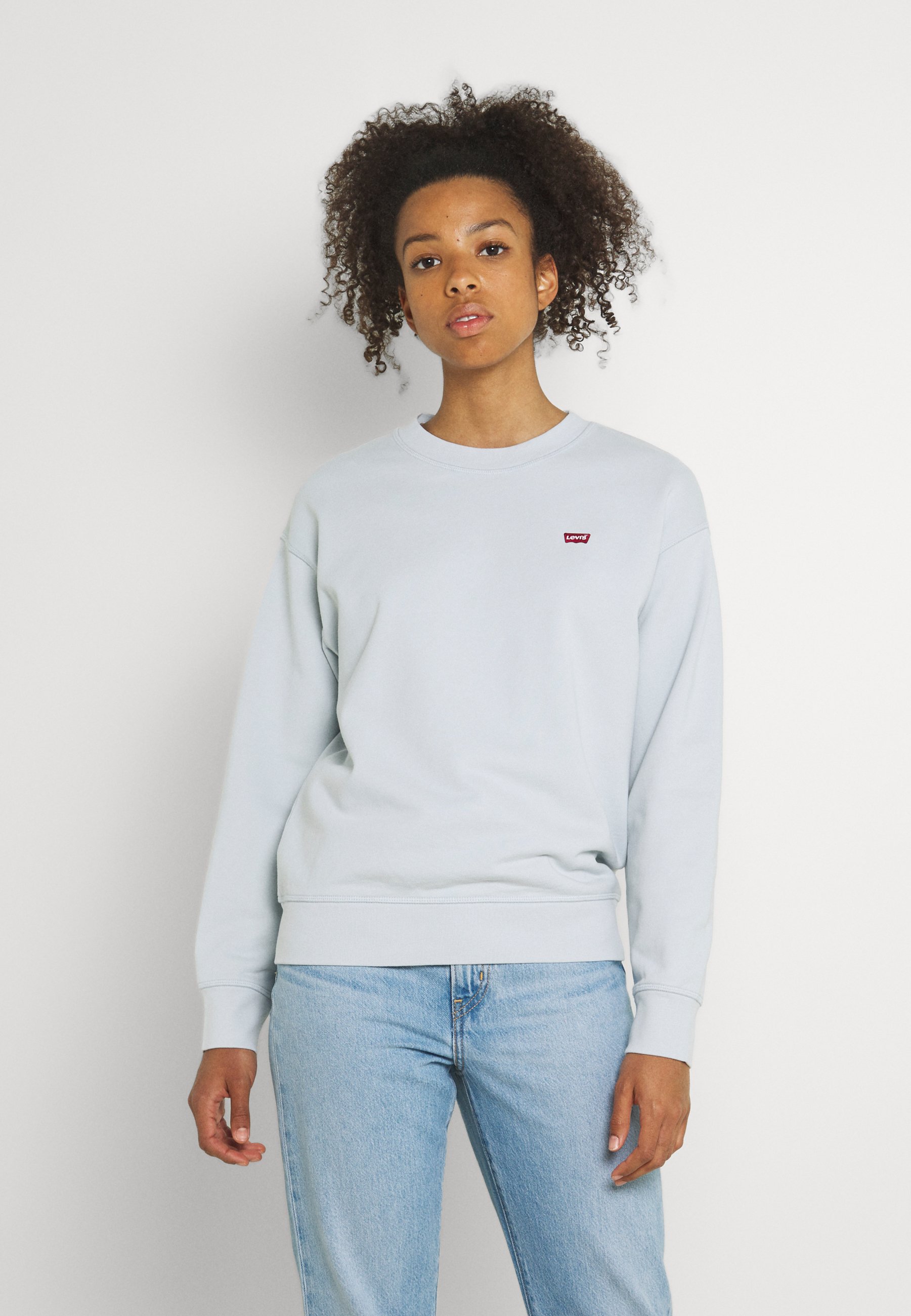 Levi's® STANDARD CREW - Sweatshirt - plein air/light blue