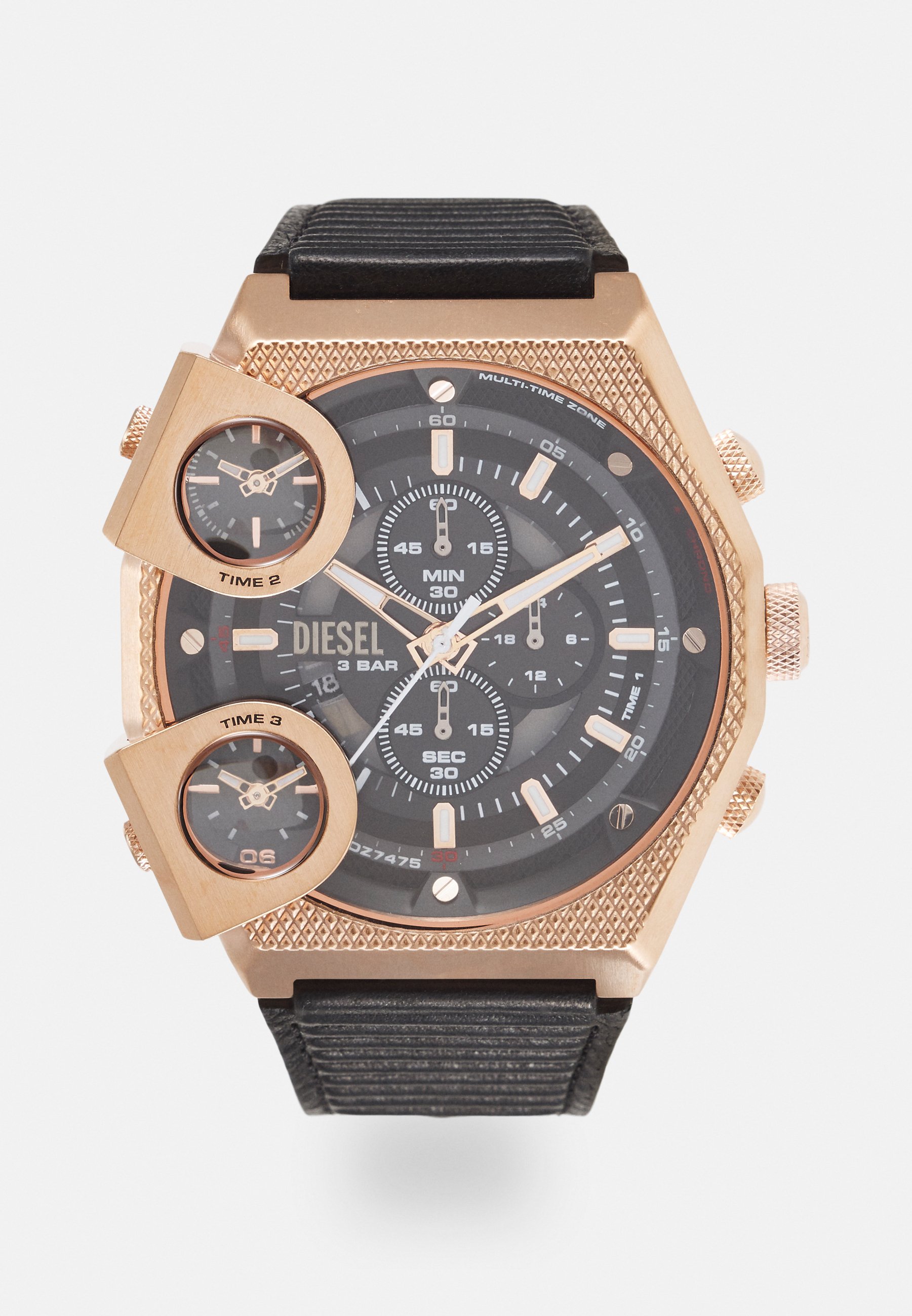 Diesel SIDESHOW - Chronograph watch - rose gold-coloured