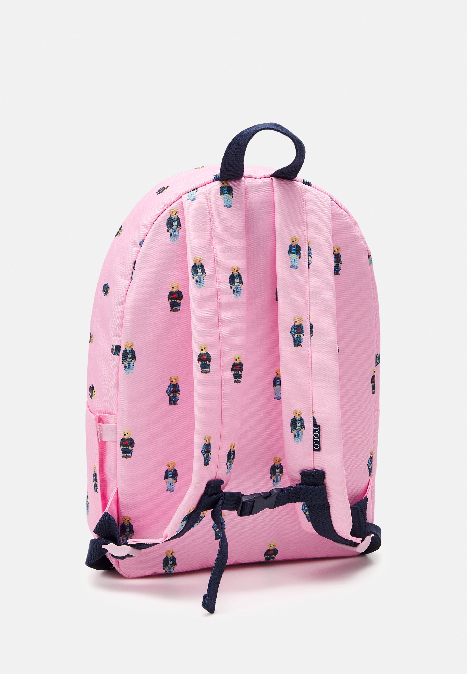 Polo Ralph Lauren BEAR BACKPACK UNSEX - Rucksack - carmel pink/pink