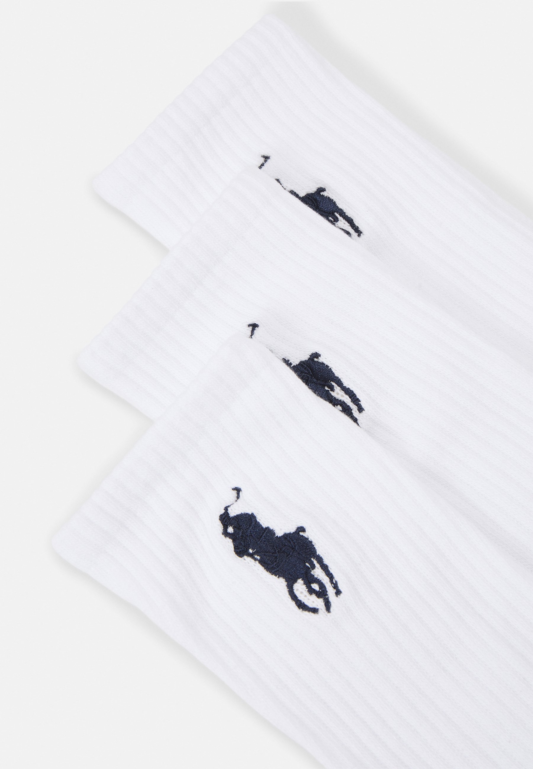 Polo Ralph Lauren BIG CREW 3 PACK - Socks - white