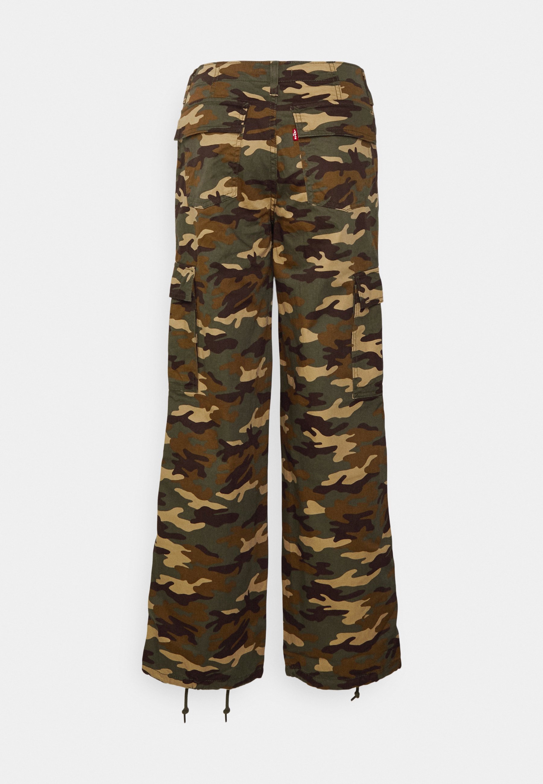 Levi's® BAGGY - Cargo trousers - grape leaf emily/multi-coloured