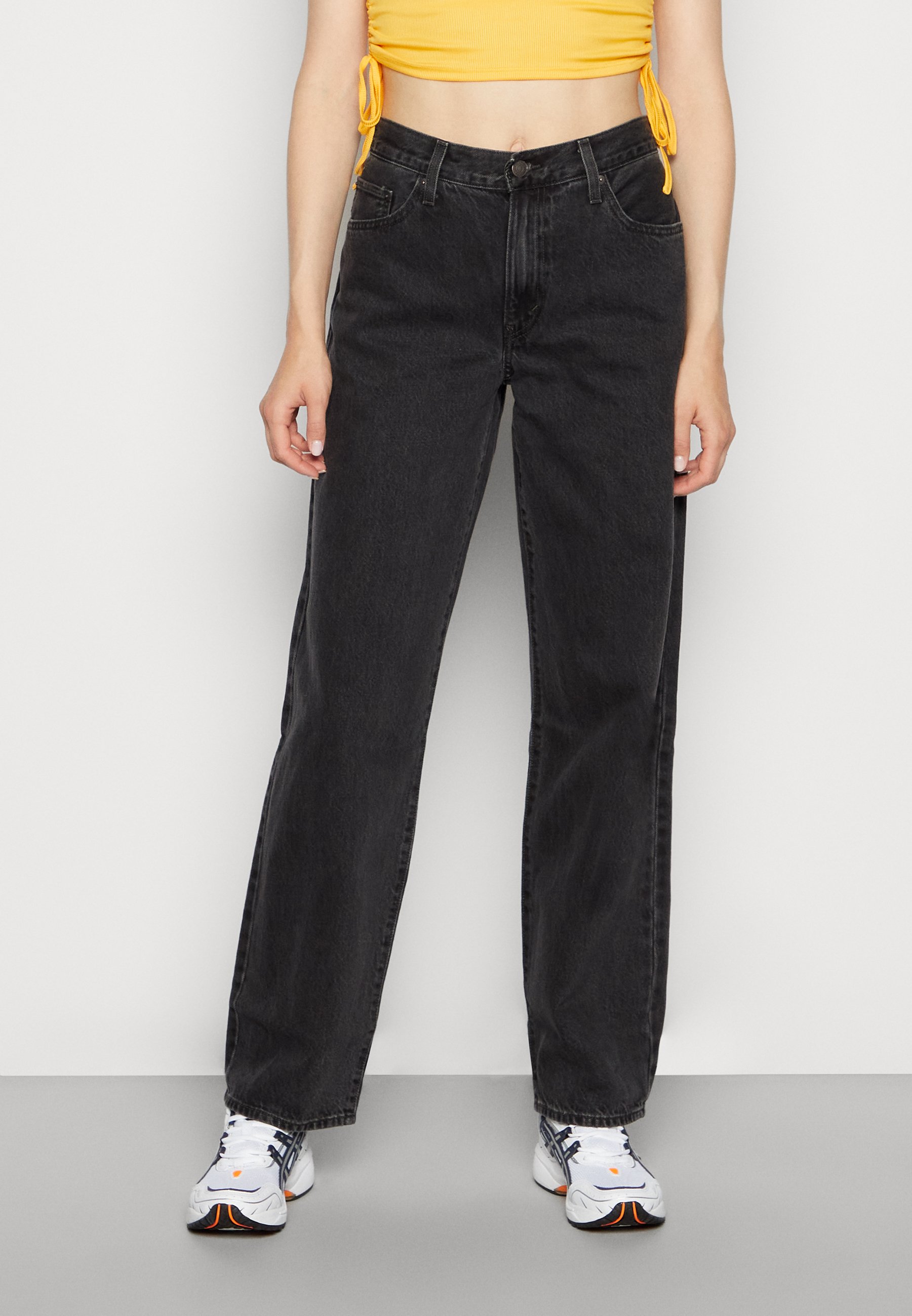 Levi's® BAGGY DAD - Relaxed fit jeans - boot barn stone/black denim