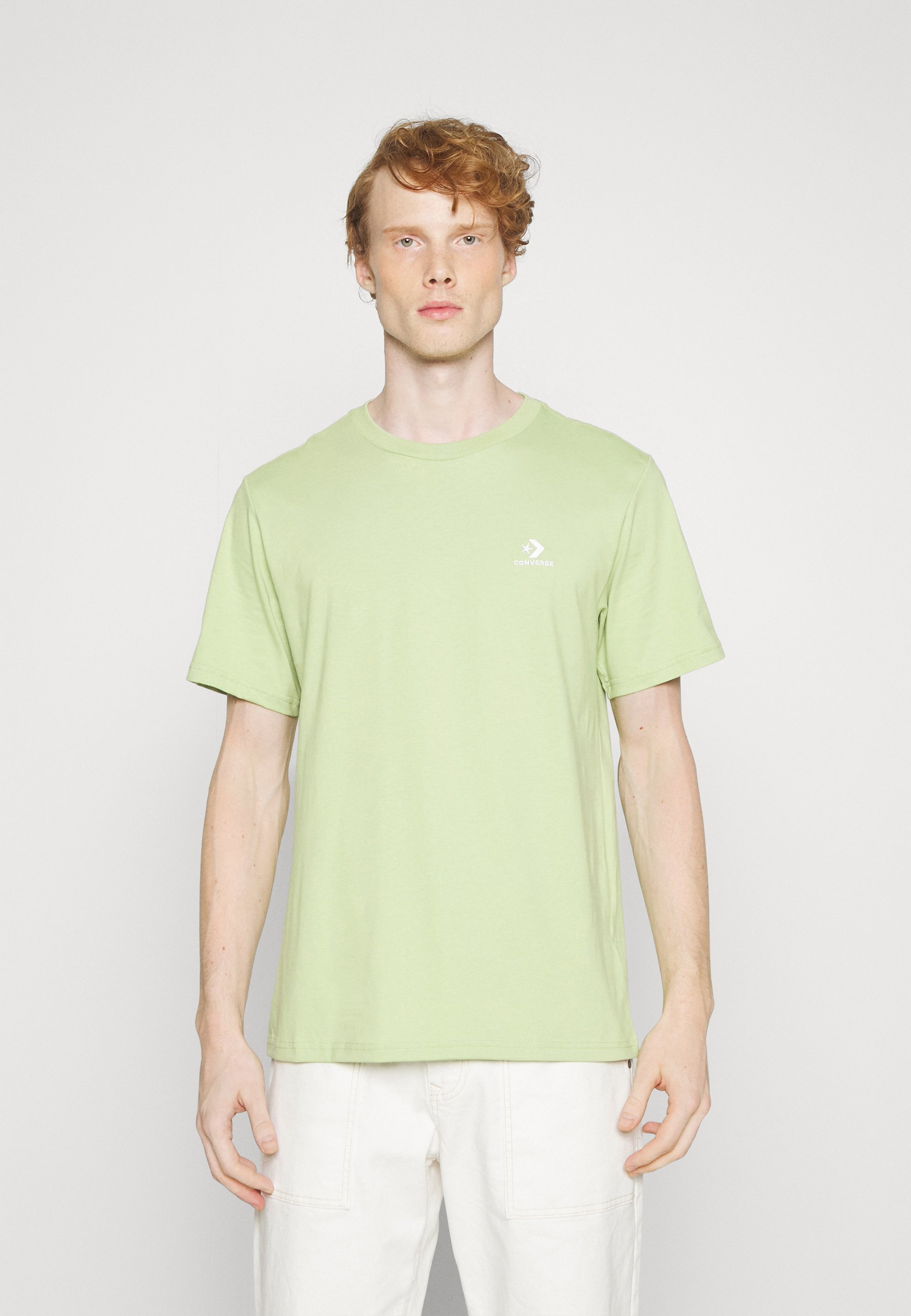 Converse CONVERSE GO UNISEX - Basic T-shirt - vitality green/light green