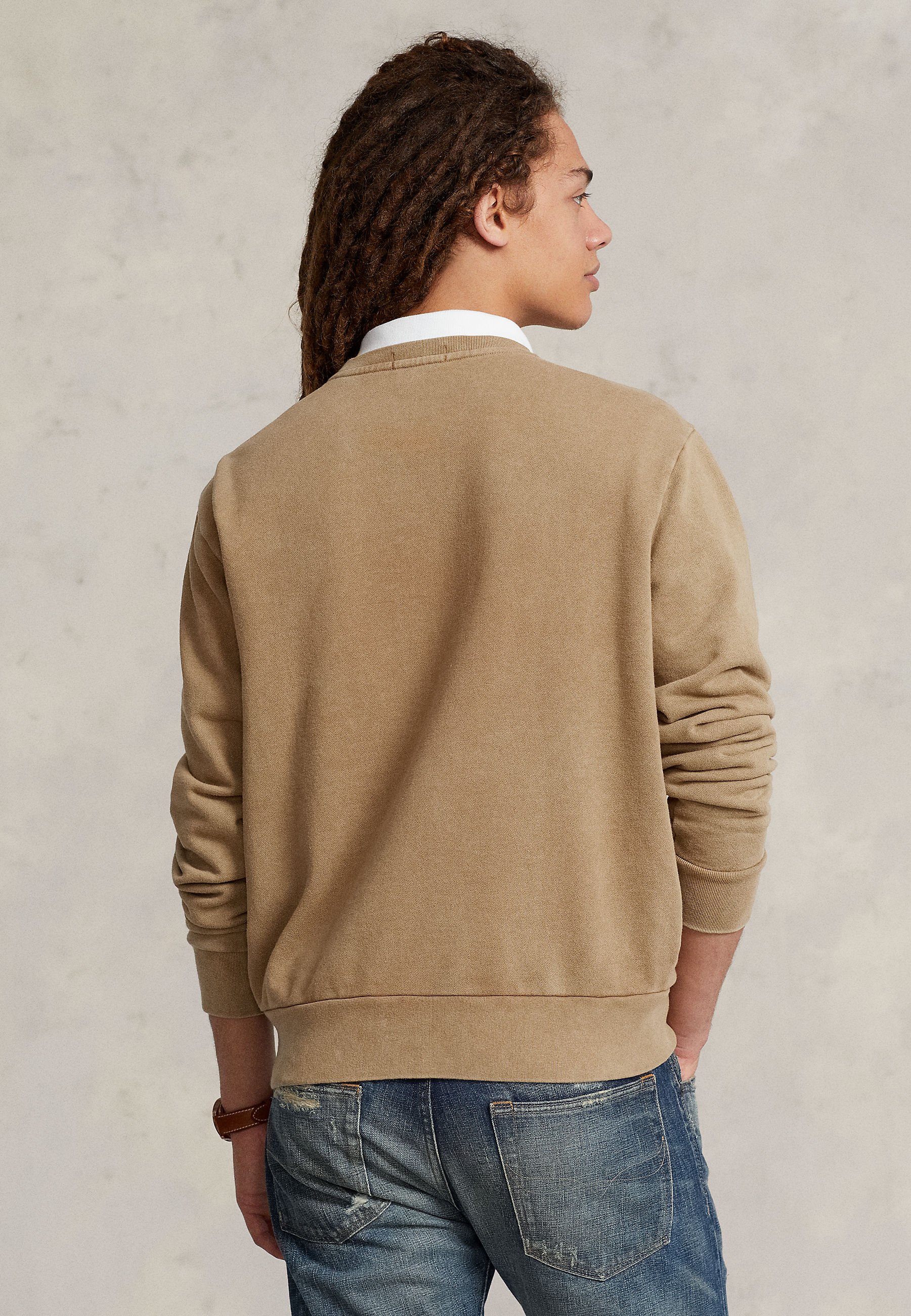 Polo Ralph Lauren LONG SLEEVE - Sweatshirt - rustic tan/light brown