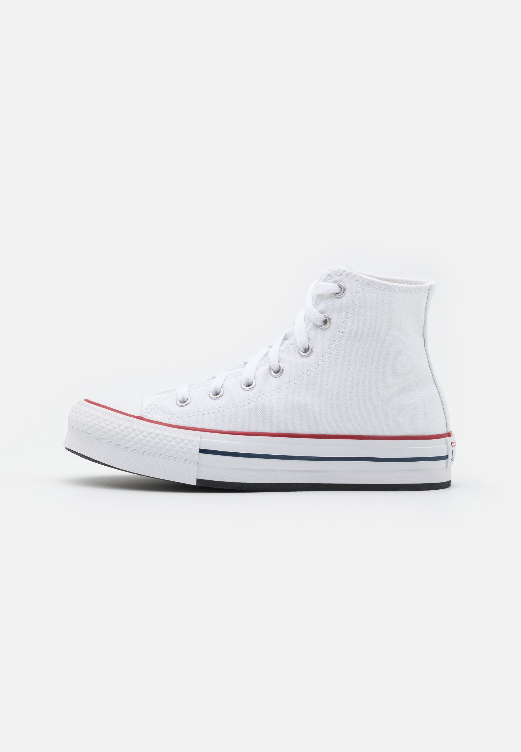 Converse CHUCK TAYLOR ALL STAR EVA LIFT PLATFORM UNISEX - High-top trainers - white/garnet/navy/white