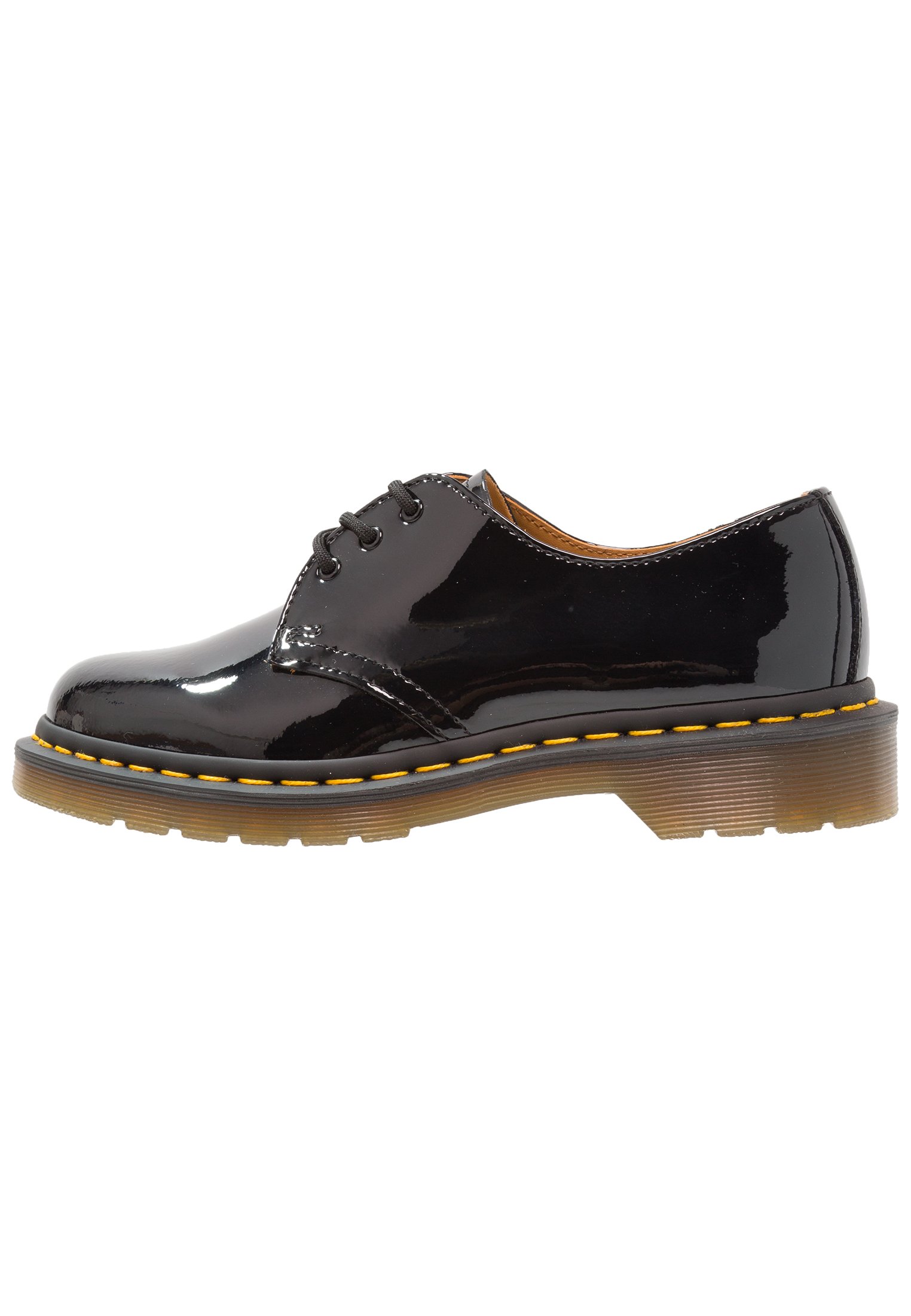 Dr. Martens 1461 3 EYE SHOE PATENT LAMPER - Lace-ups - black