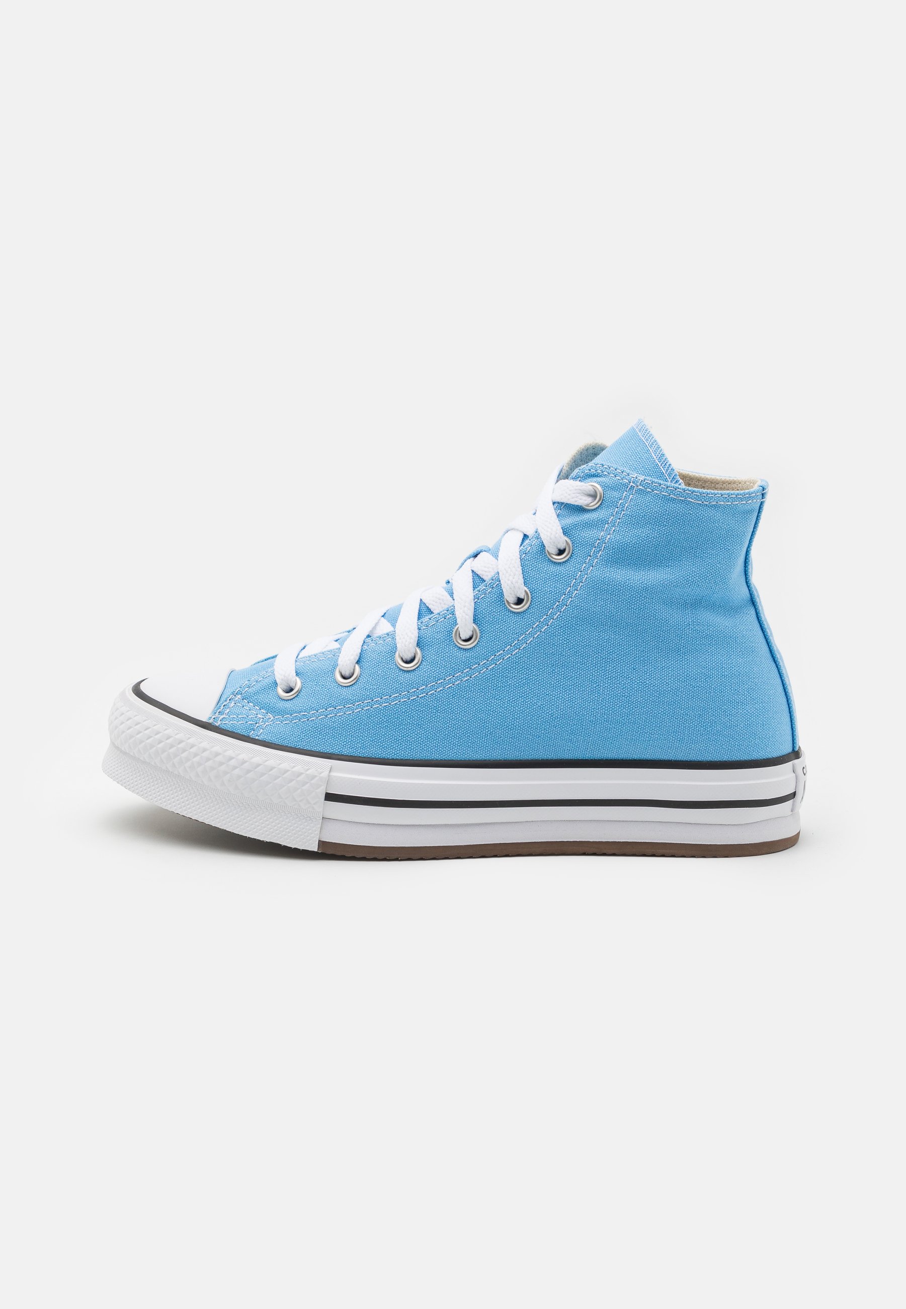 Converse CHUCK TAYLOR ALL STAR EVA LIFT PLATFORM SEASONAL UNISEX - High-top trainers - light blue/white/black/light blue