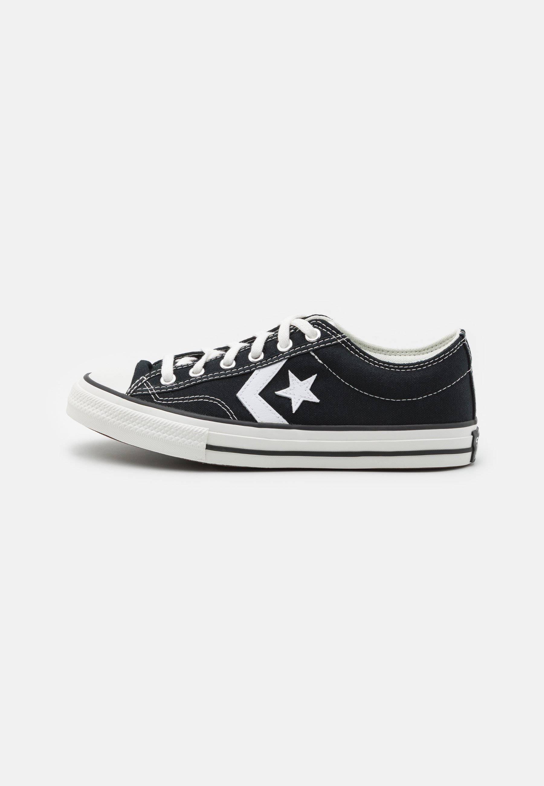 Converse STAR PLAYER 76 FOUNDATIONAL UNISEX - Trainers - black/vintage white/egret/black