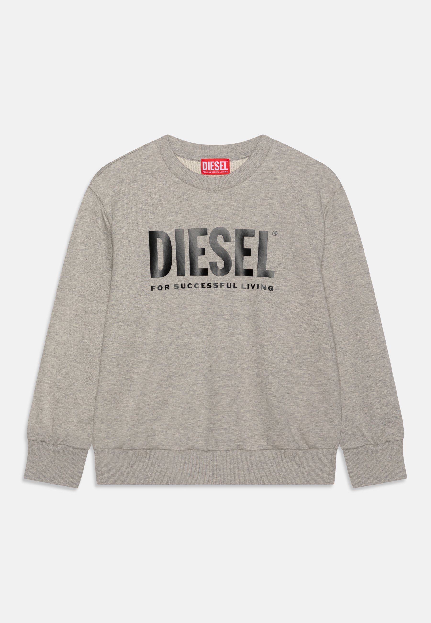 Diesel LSFORT DI OVER UNISEX - Sweatshirt - grigio melange nuovo/grey
