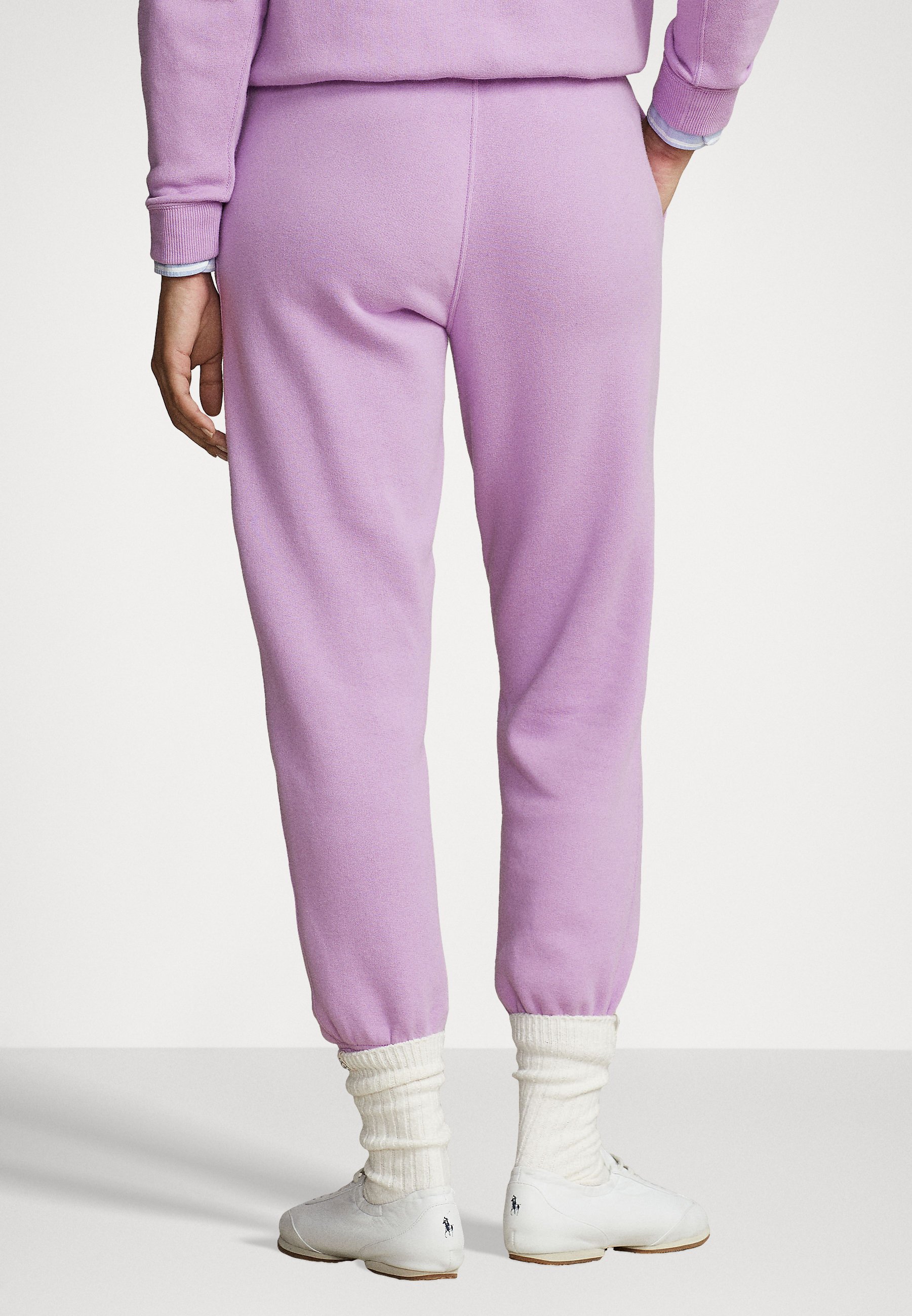 Polo Ralph Lauren ANKLE ATHLETIC - Tracksuit bottoms - soft lilac/lilac