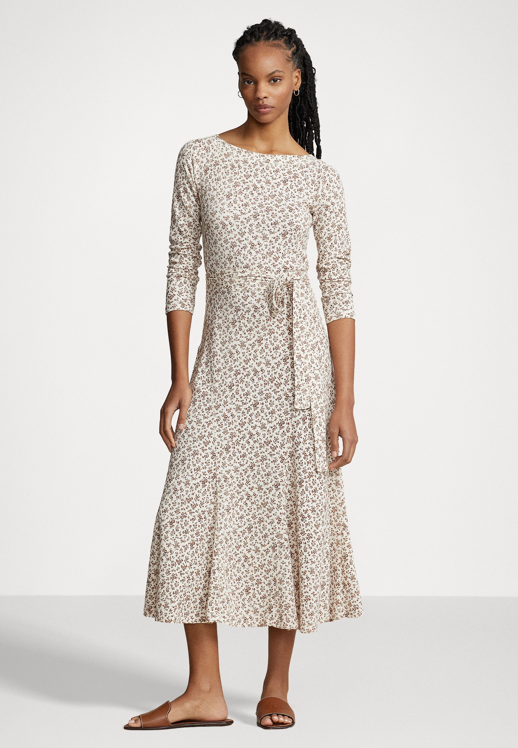 Polo Ralph Lauren DAY DRESS - Jersey dress - disty bud/pink