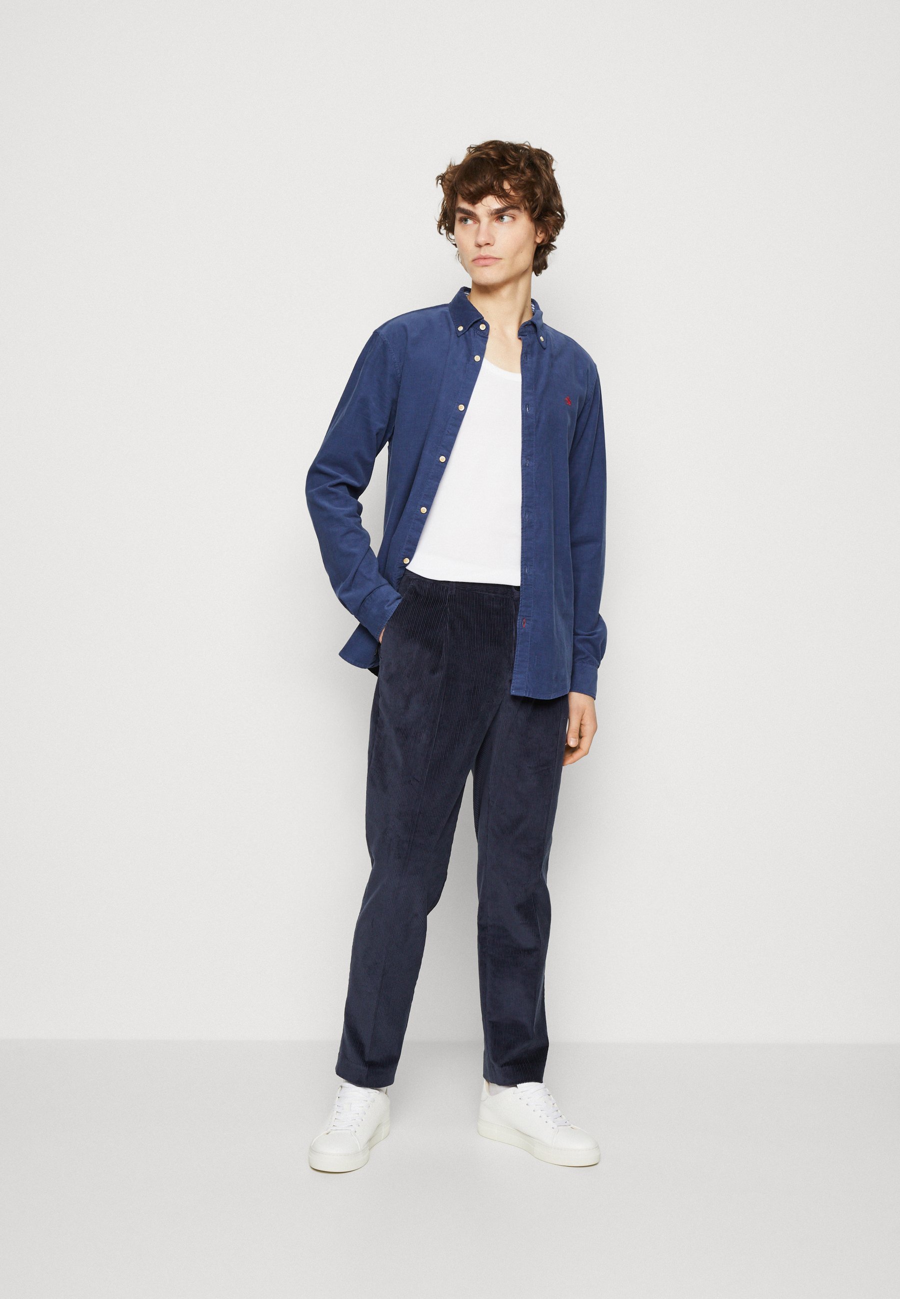 Scotch & Soda BLAKE PLEATED - Chinos - night/dark blue