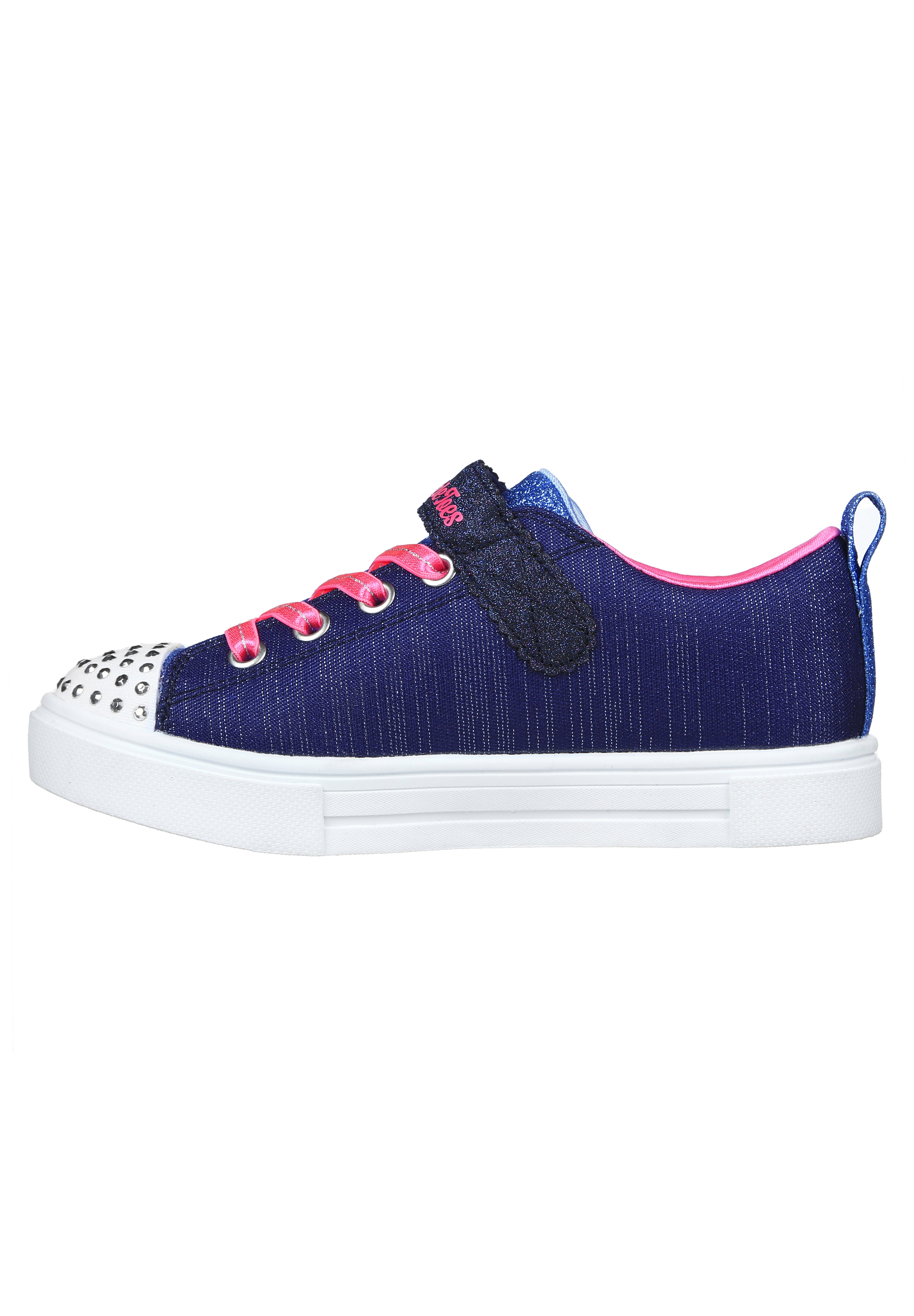 Skechers TWINKLE SPARKS - Trainers - marineblau/mehrfarbig/dark blue