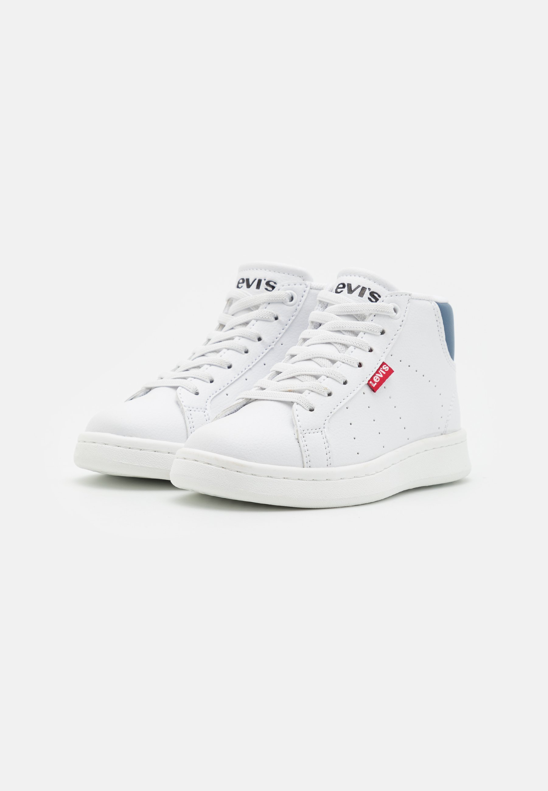 Levi's® AVENUE UNISEX  - High-top trainers - white/dark blue/white
