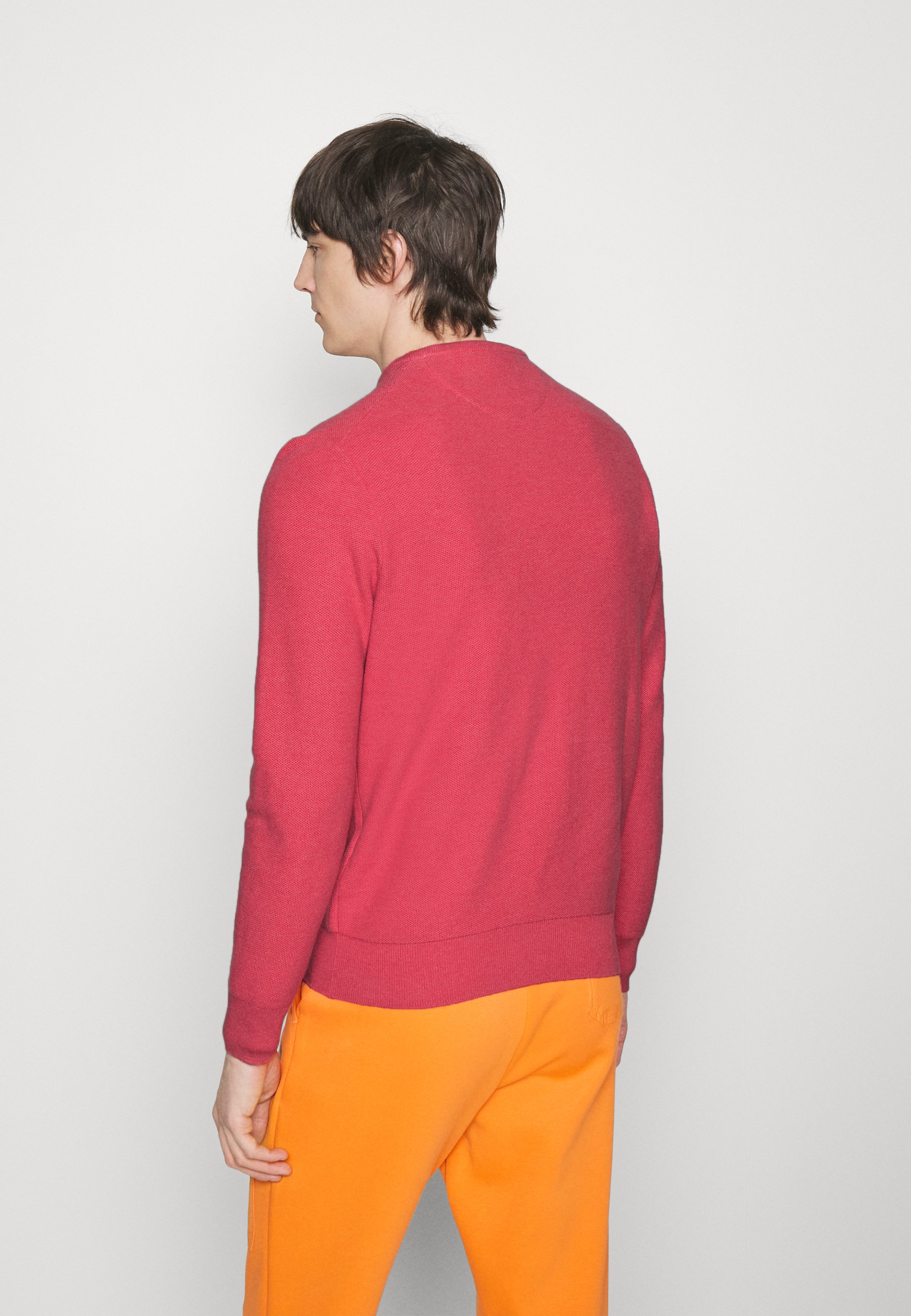 Polo Ralph Lauren LONG SLEEVE - Jumper - red sky heather/red