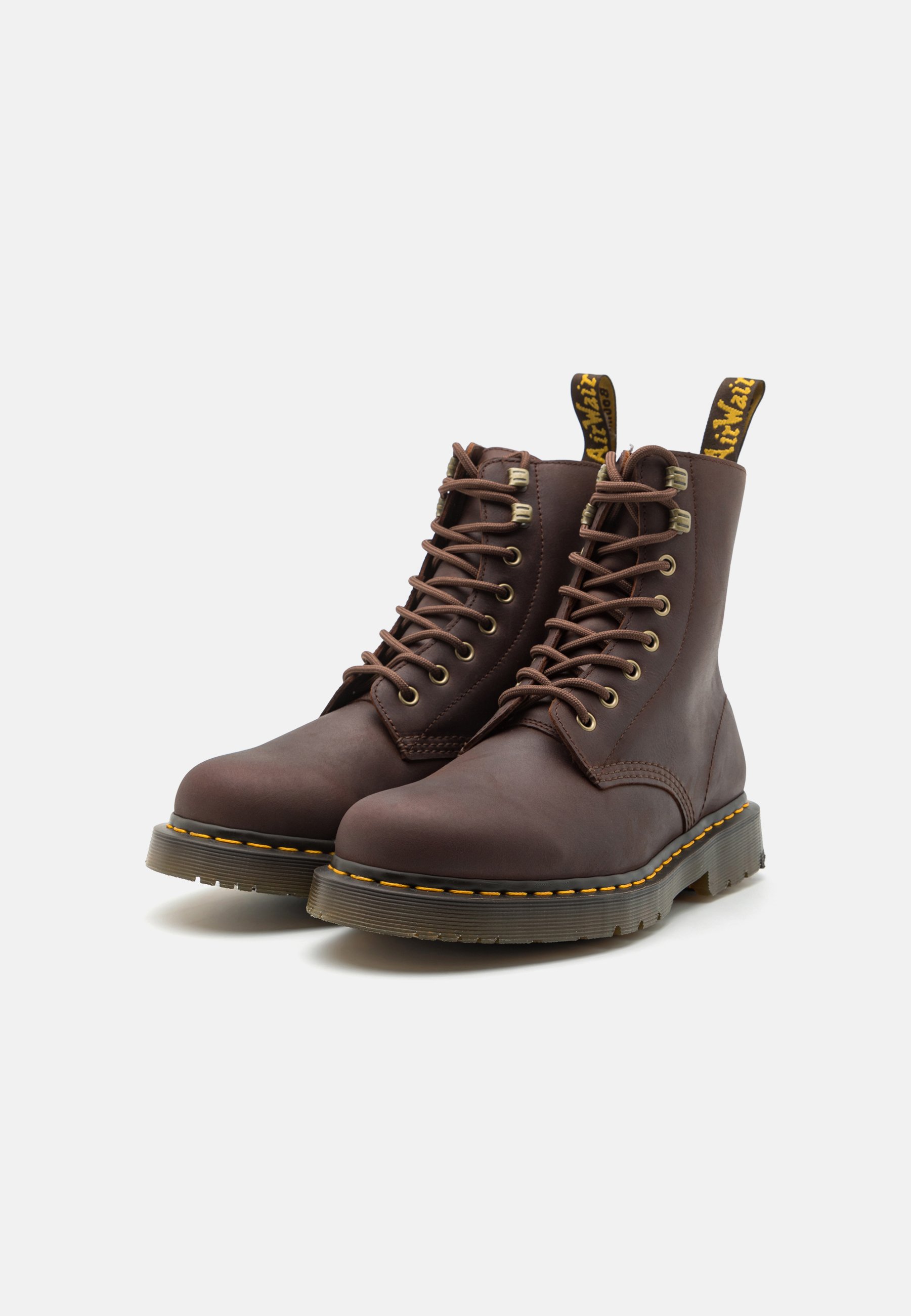 Dr. Martens 1460 PASCAL UNISEX - Lace-up ankle boots - chocolate brown/brown
