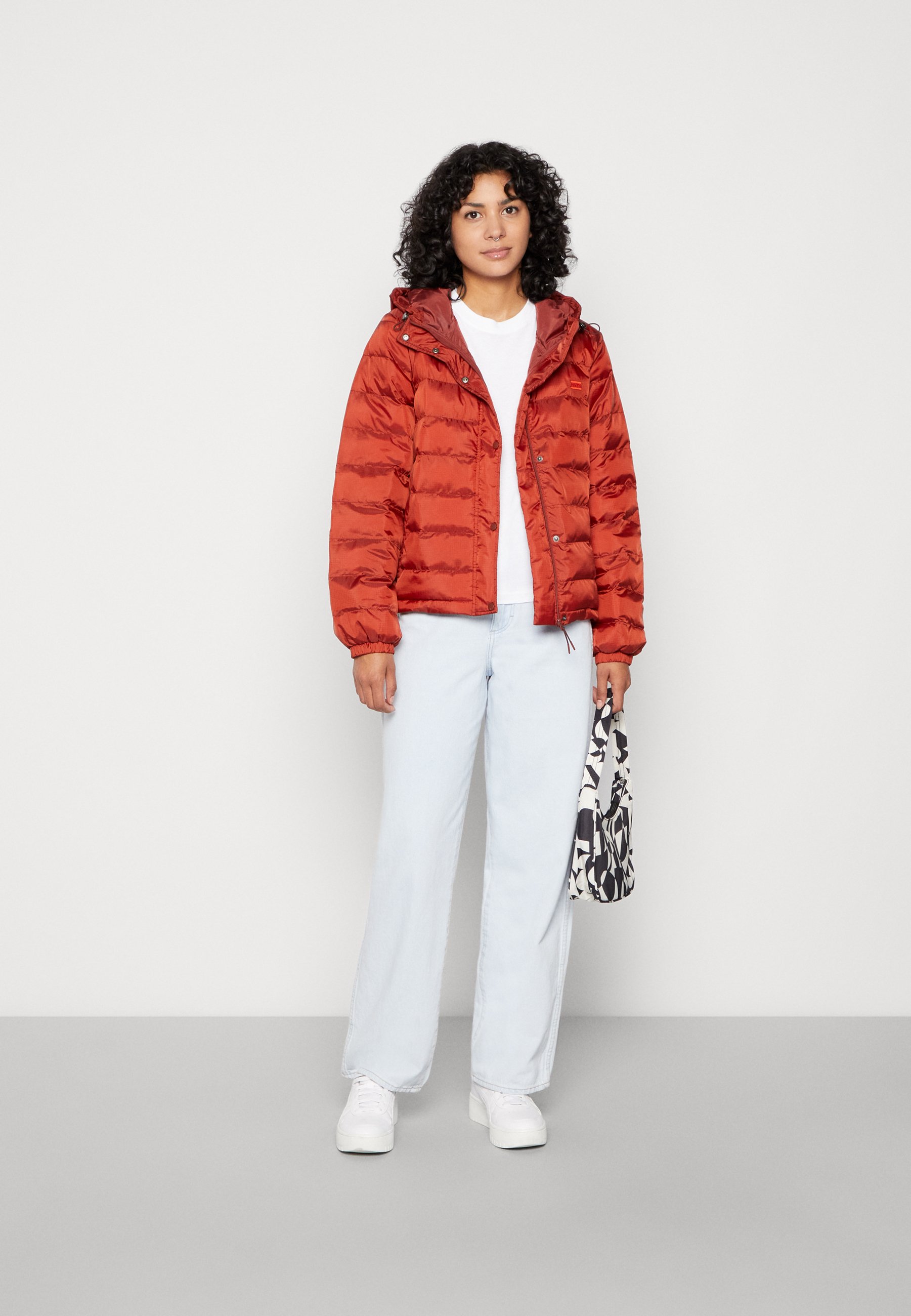 Levi's® EDIE PACKABLE - Winter jacket - fired brick/bordeaux