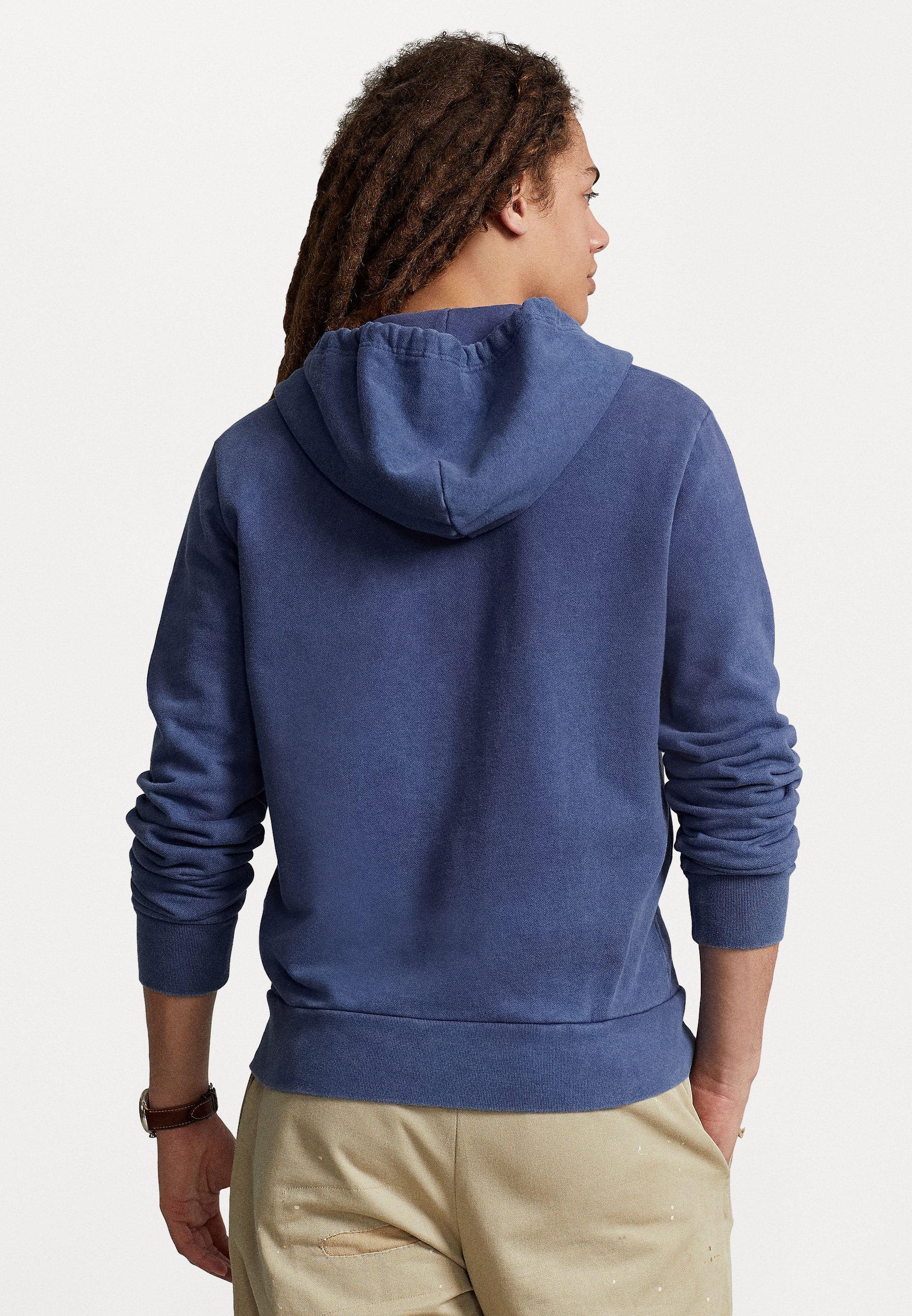 Polo Ralph Lauren LONG SLEEVE - Zip-up sweatshirt - light navy/blue