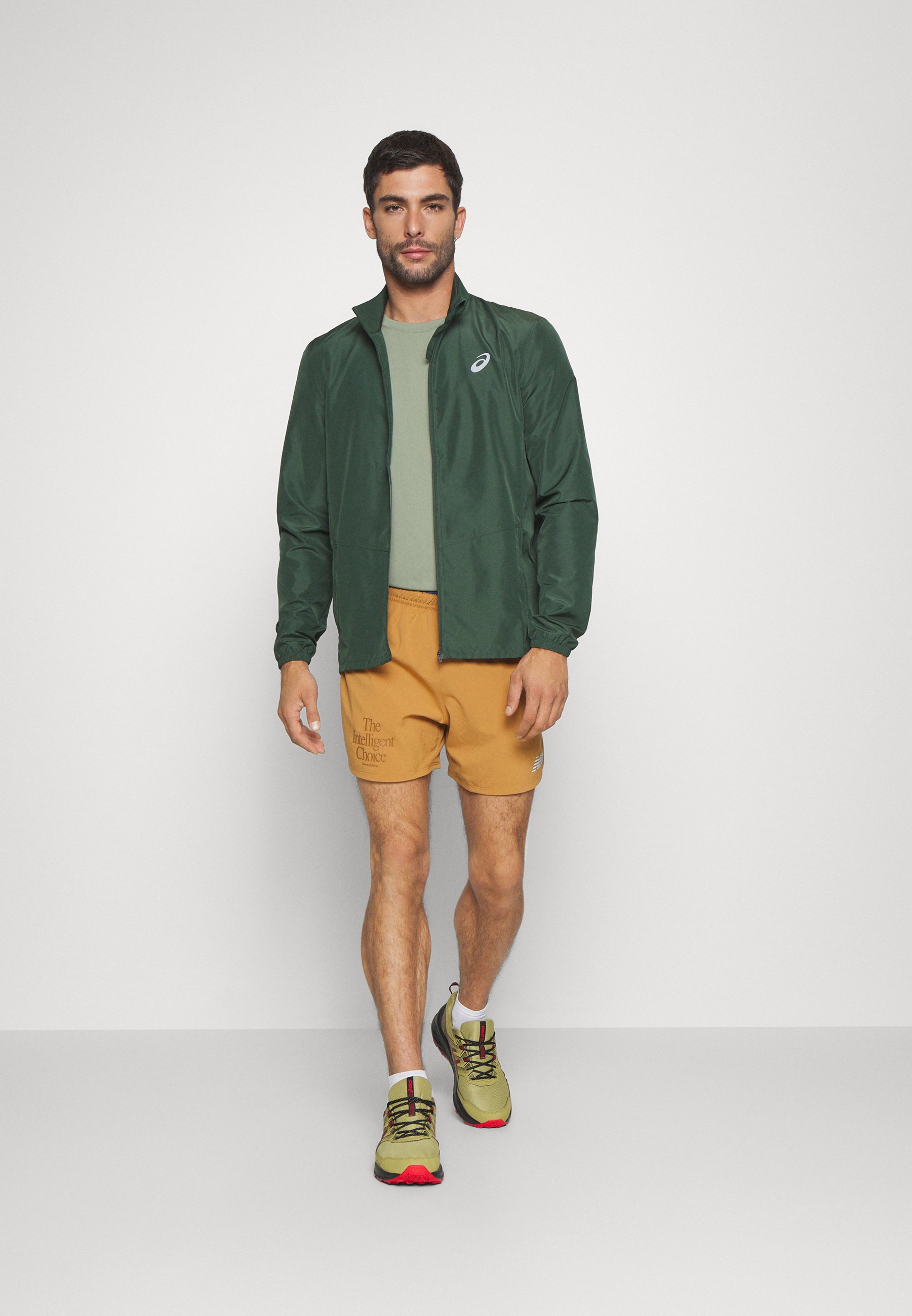 NB GRAPHIC IMPACT RUN - Sports shorts - tobacco/brown