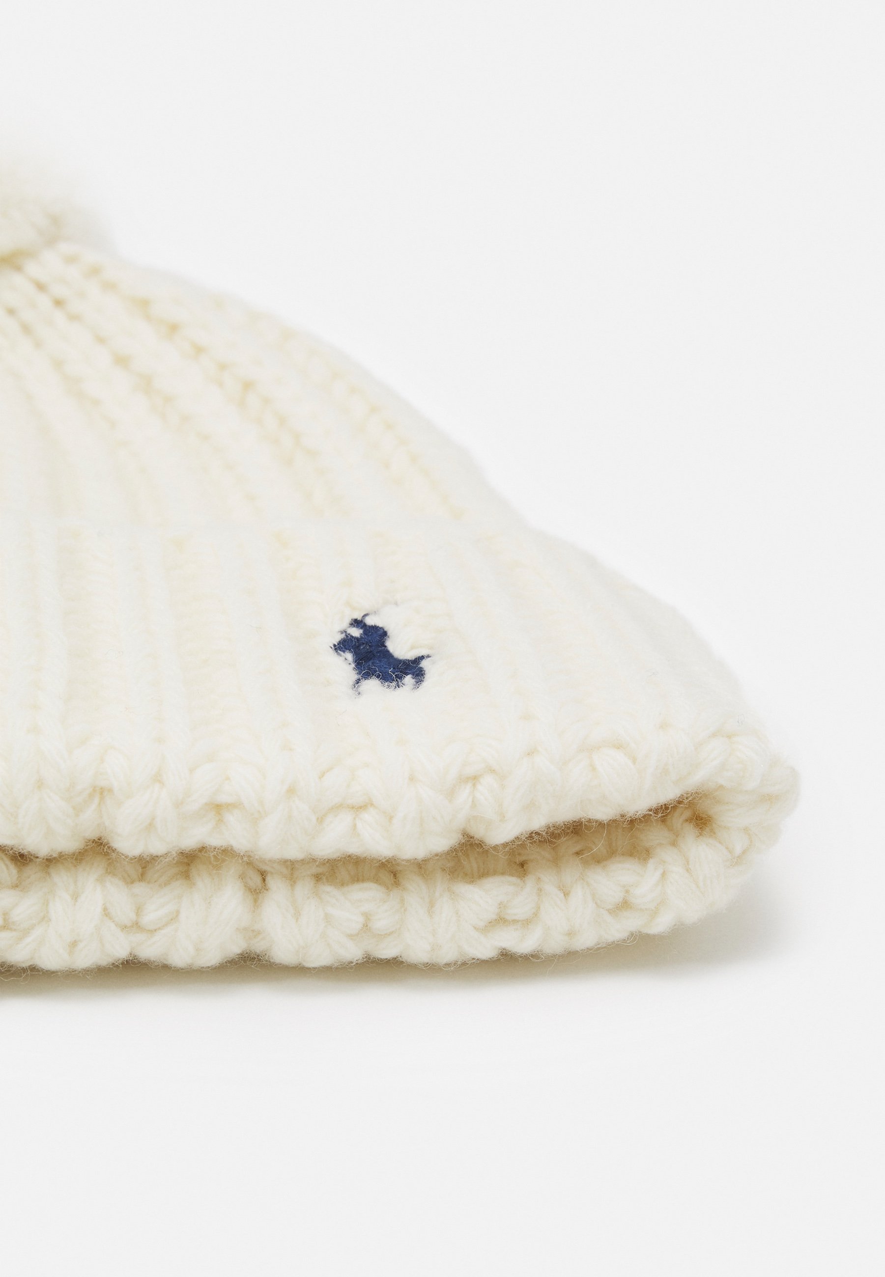 Polo Ralph Lauren POM COLD WEATHER - Beanie - offwhite/off-white