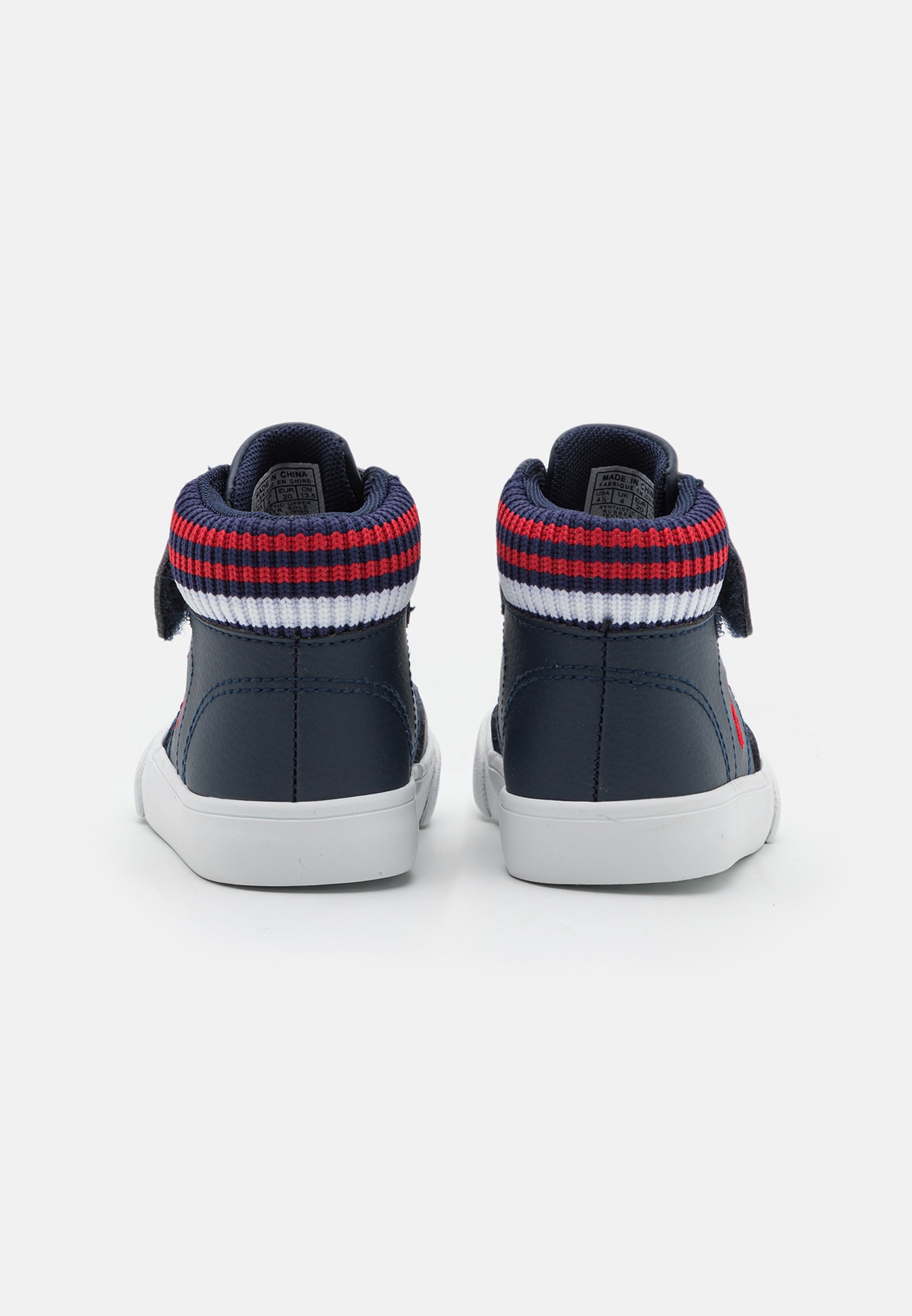 Polo Ralph Lauren THERON  - High-top trainers - navy/red/dark blue