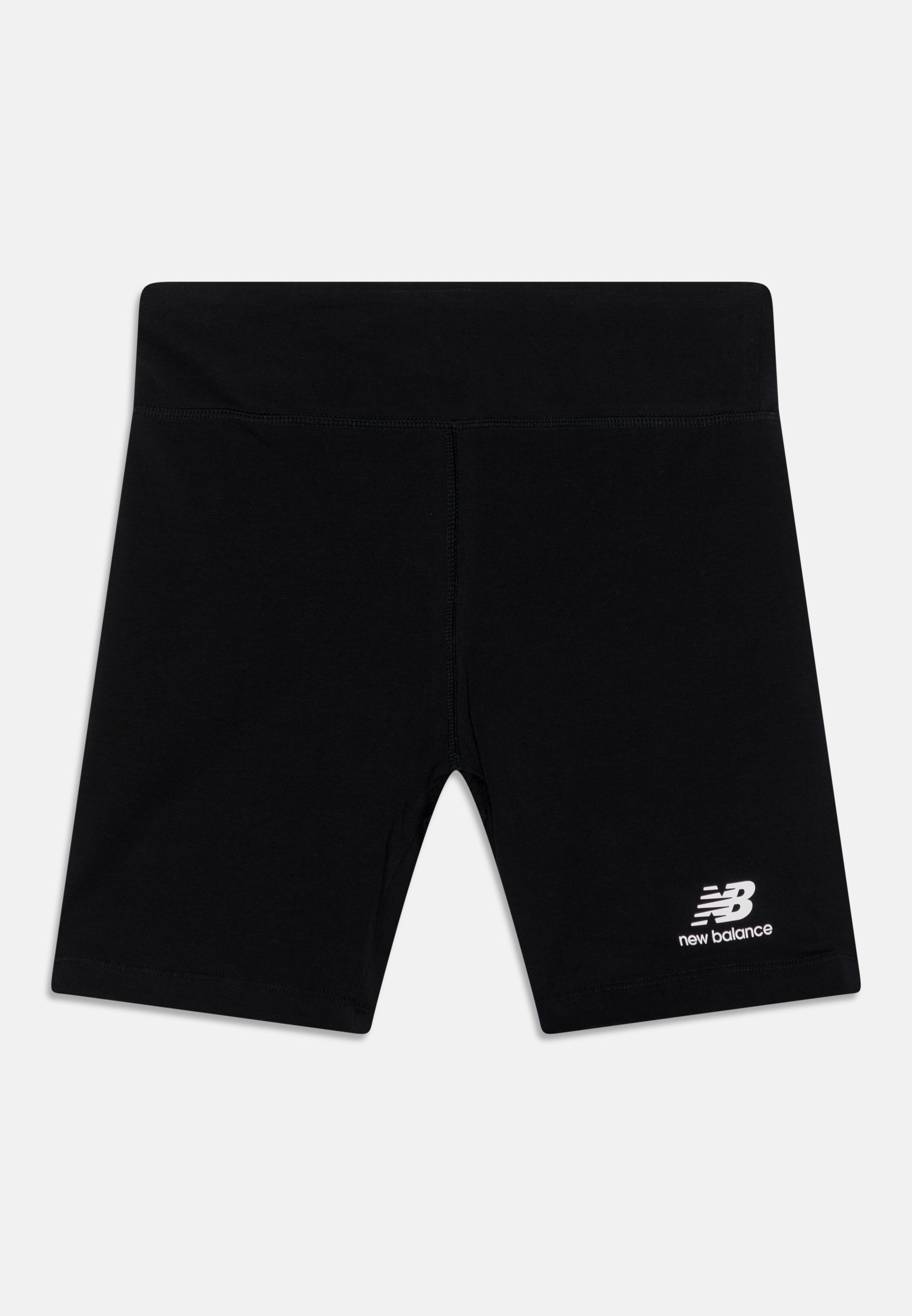 NB ESSENTIALS STACKED LOGO FITTED - Shorts - black