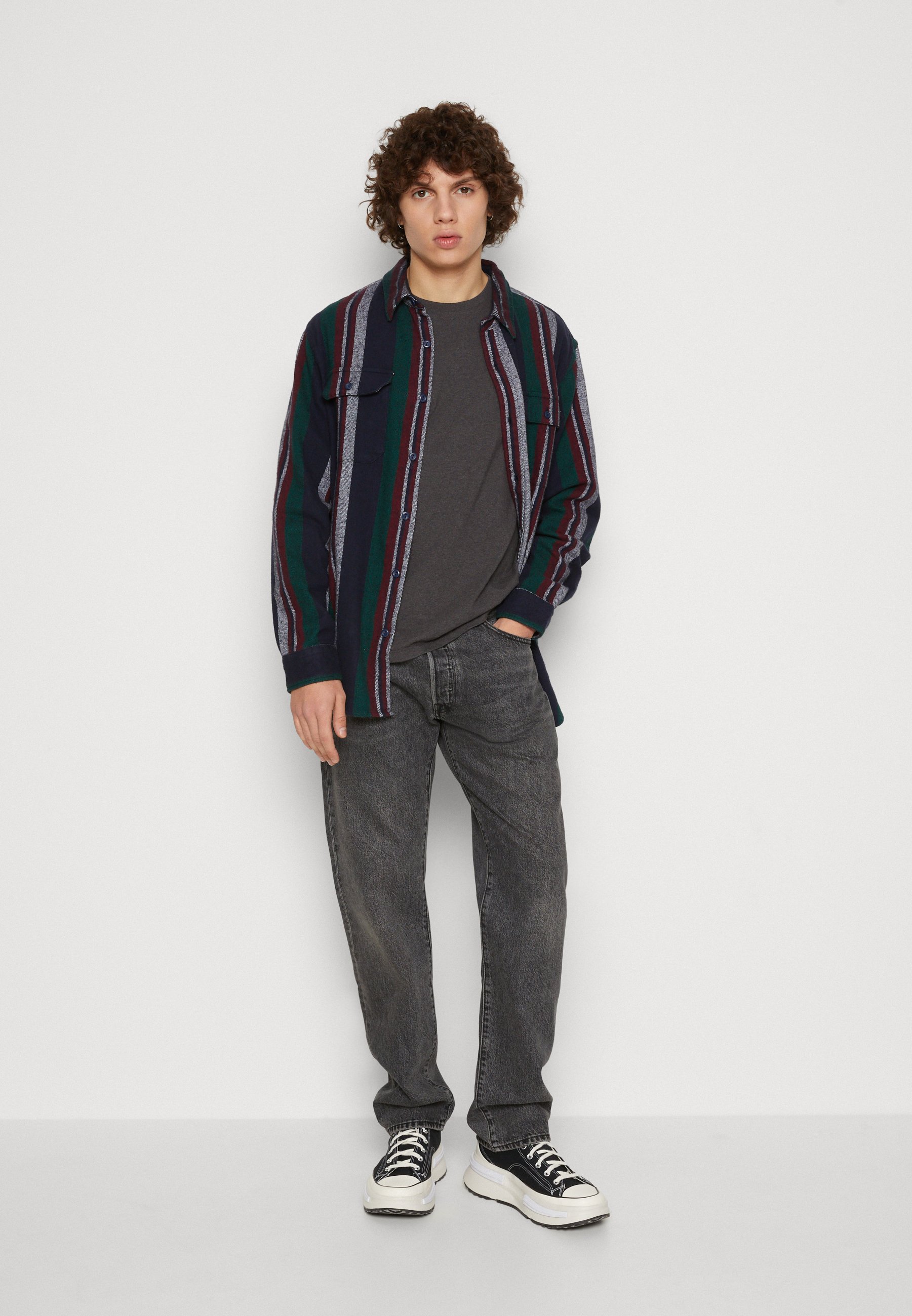 Levi's® JACKSON WORKER - Shirt - gerard evergreen/dark green