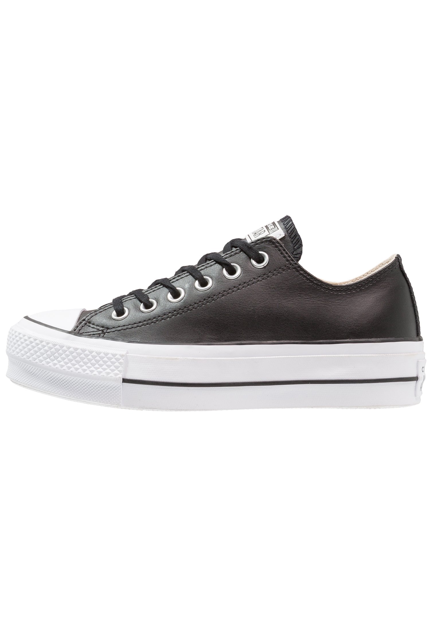 Converse CHUCK TAYLOR ALL STAR LIFT CLEAN - Trainers - black/white/black