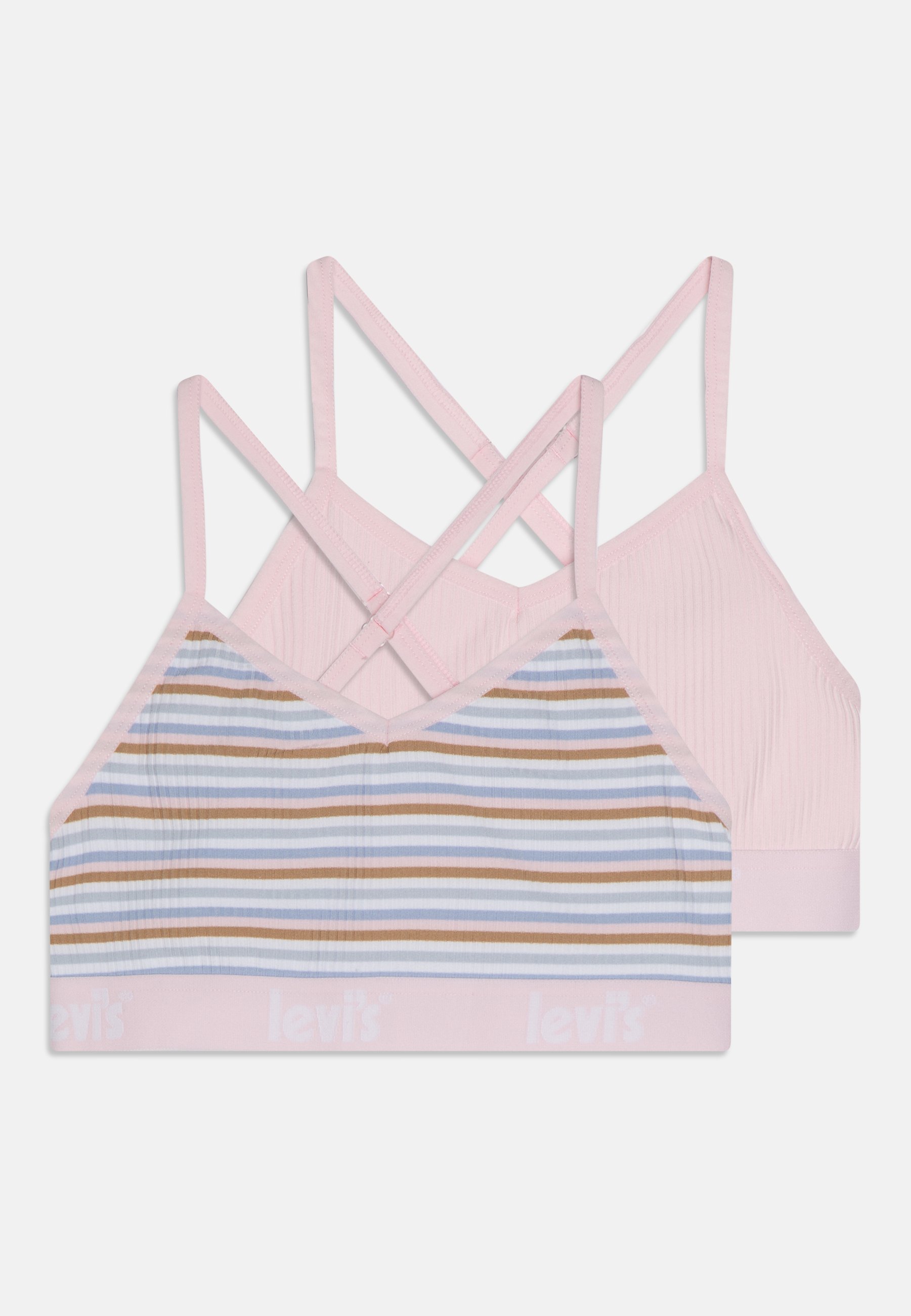 Levi's® GIRLS FASHION V NECK BRALE 2 PACK - Bustier - roseate spoonbill/pink