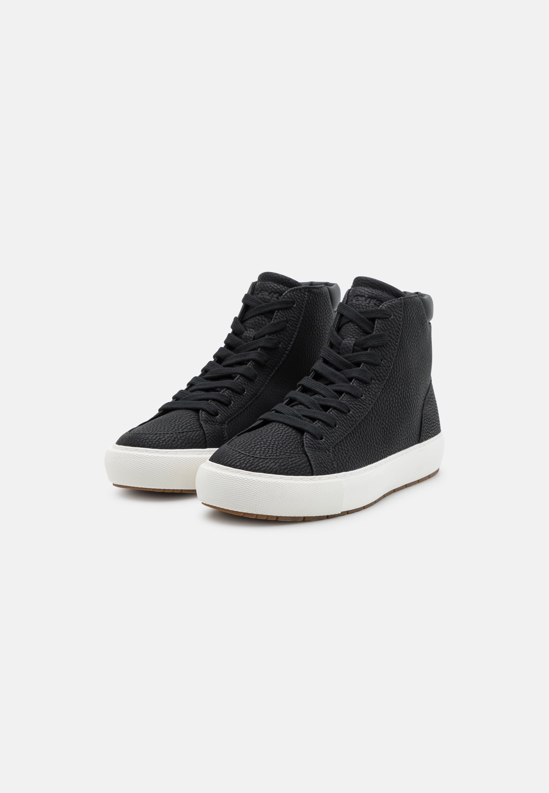 Levi's® WOODWARD RUGGED CHUKKA - High-top trainers - regular black/black