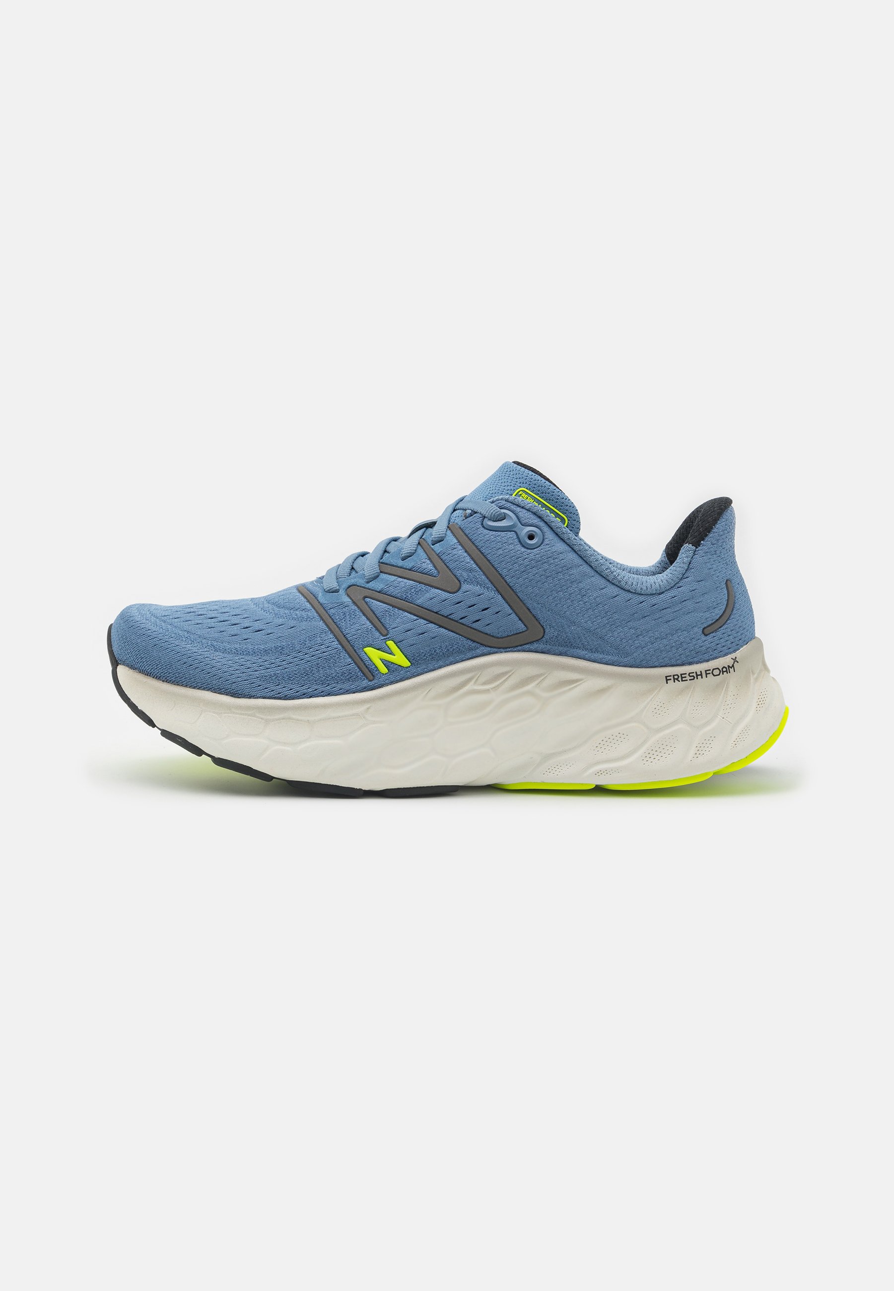 NB FRESH FOAM X MORE V4 - Neutral running shoes - mercury blue/dark silver metallic/blue