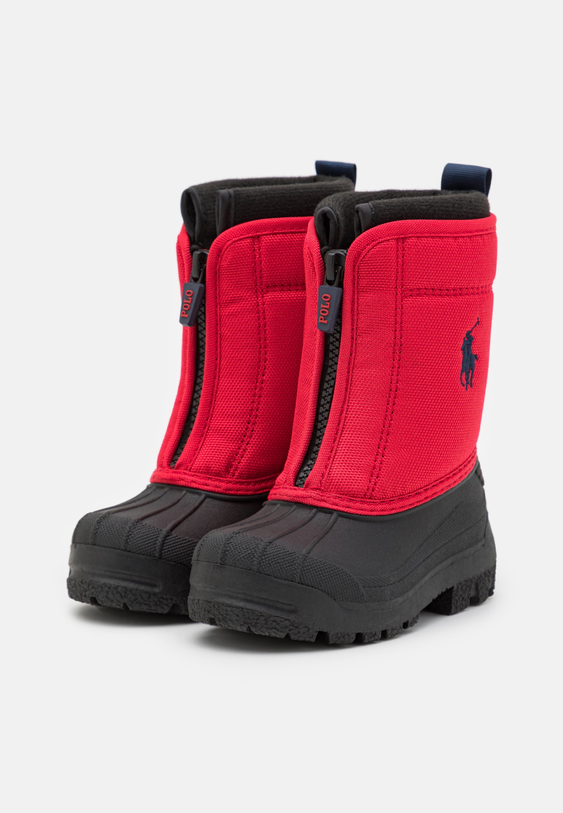 Polo Ralph Lauren QUILO II ZIP UNISEX - Winter boots - red/navy/red