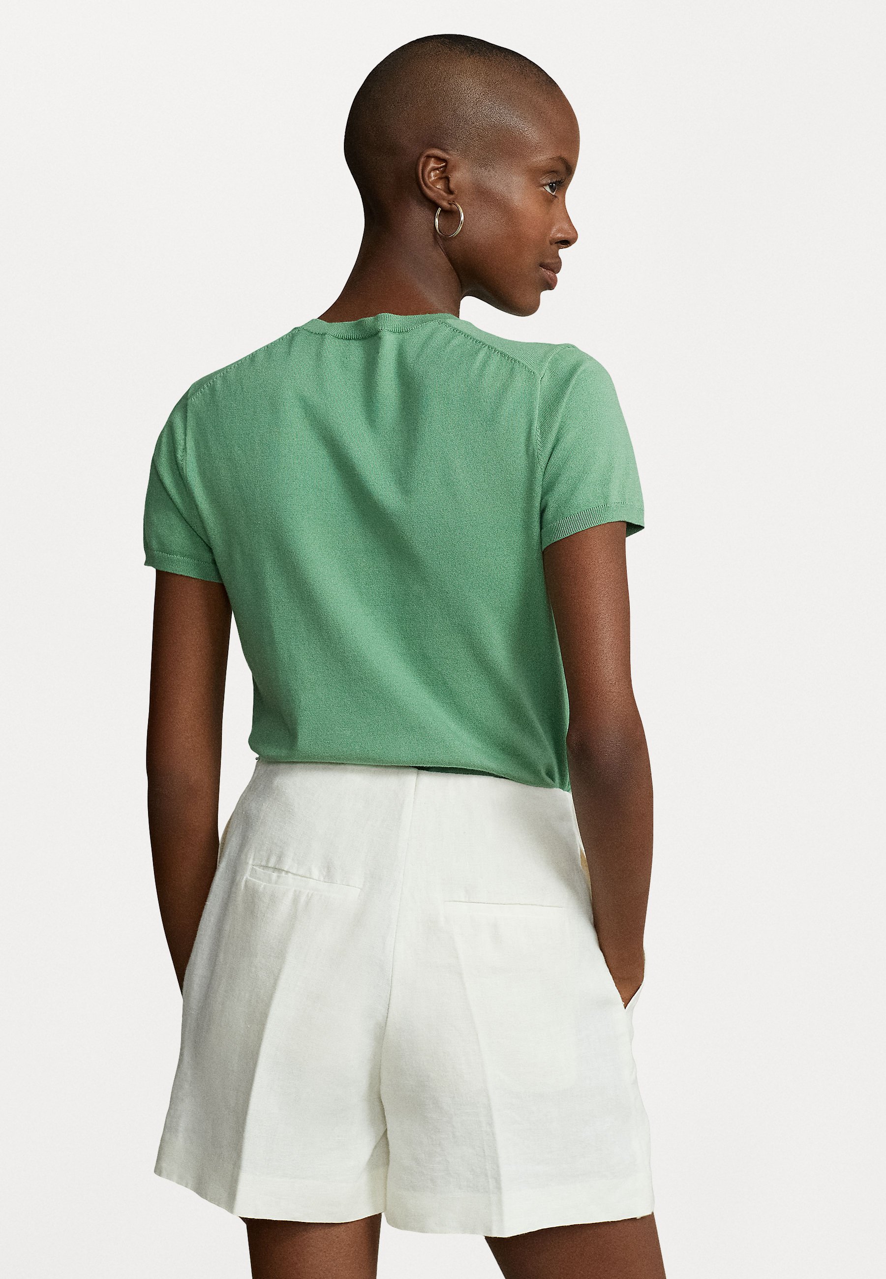 Polo Ralph Lauren CREW - Basic T-shirt - outback green/light green
