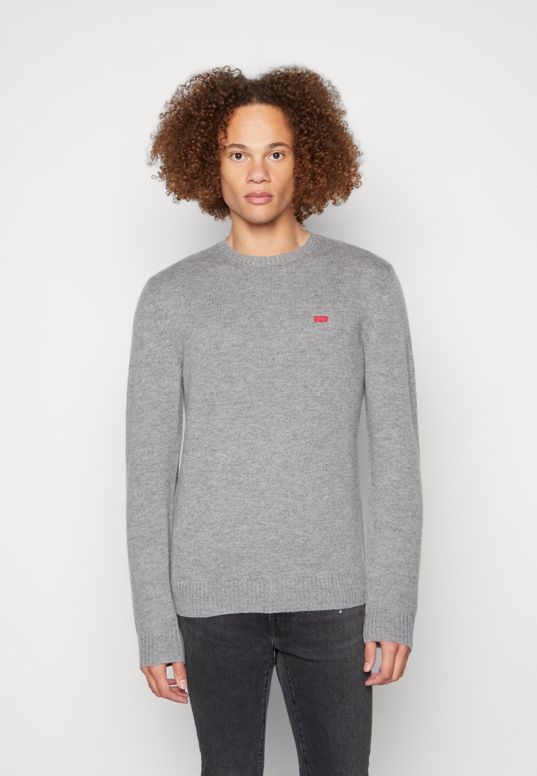 Levi's® ORIGINAL - Jumper - mid tone grey heather/mottled grey