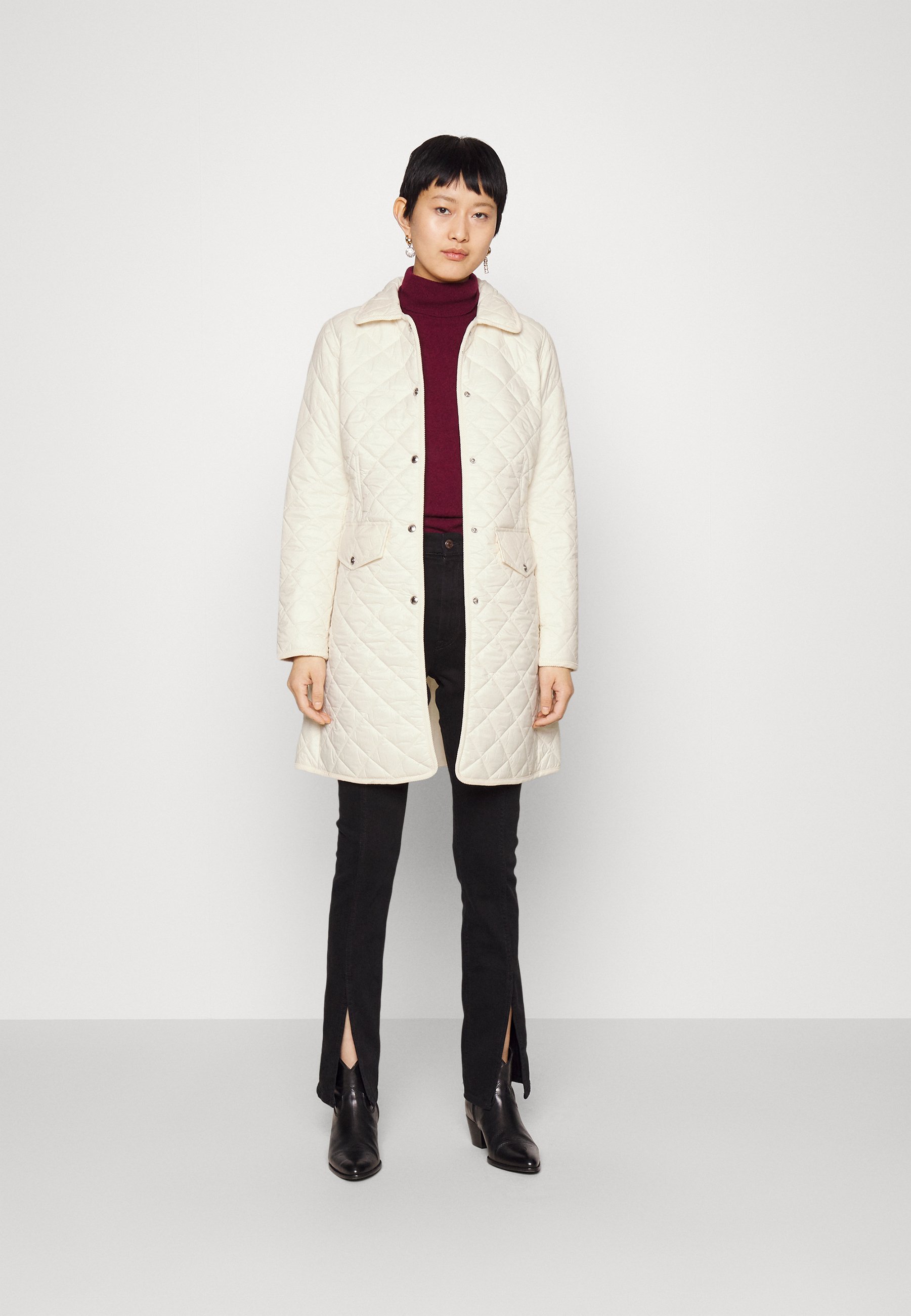 Polo Ralph Lauren INSULATED COAT - Short coat - marscapone cream/off-white
