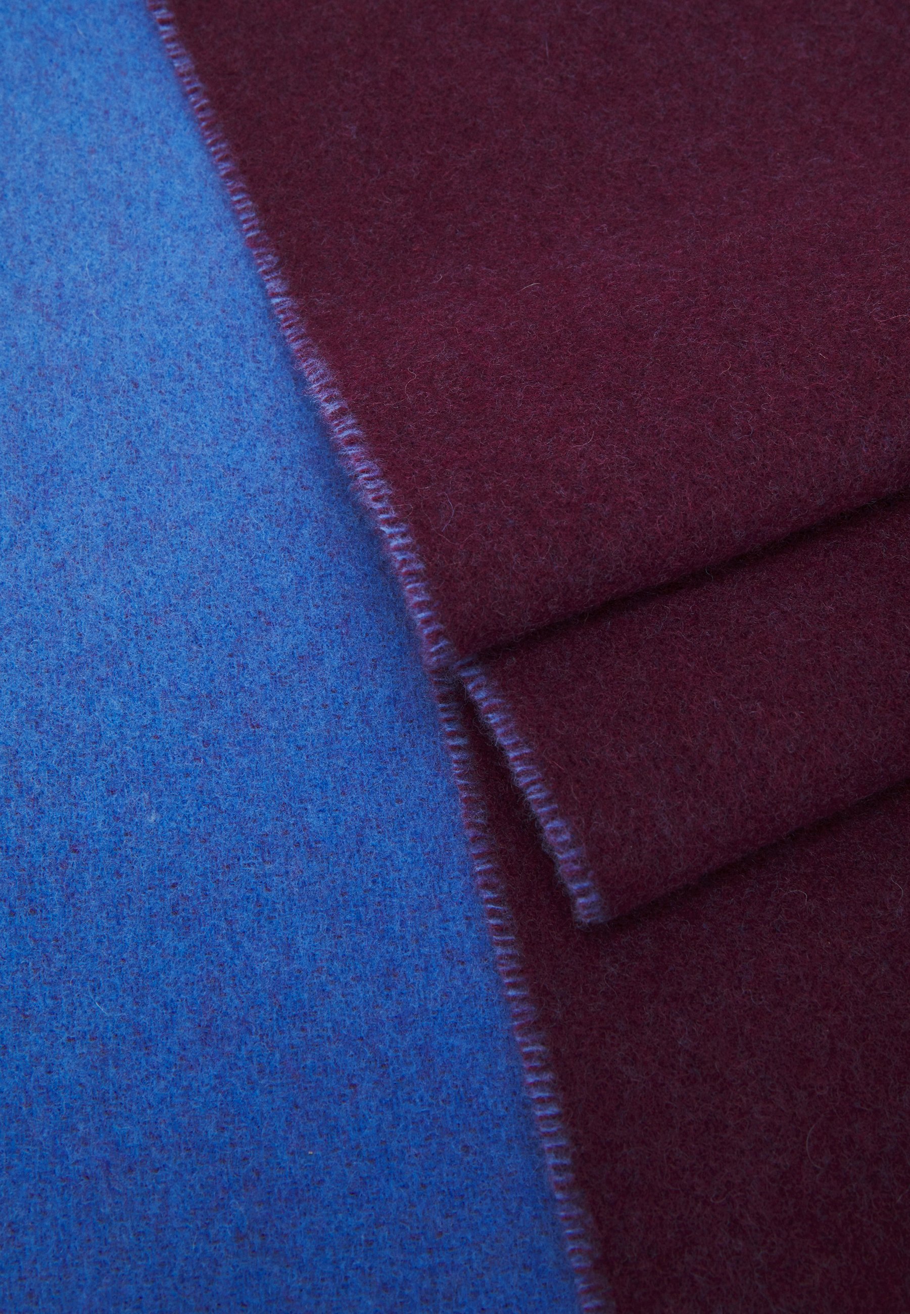 Polo Ralph Lauren SCARF - Scarf - garnet/greenwich blue/dark red