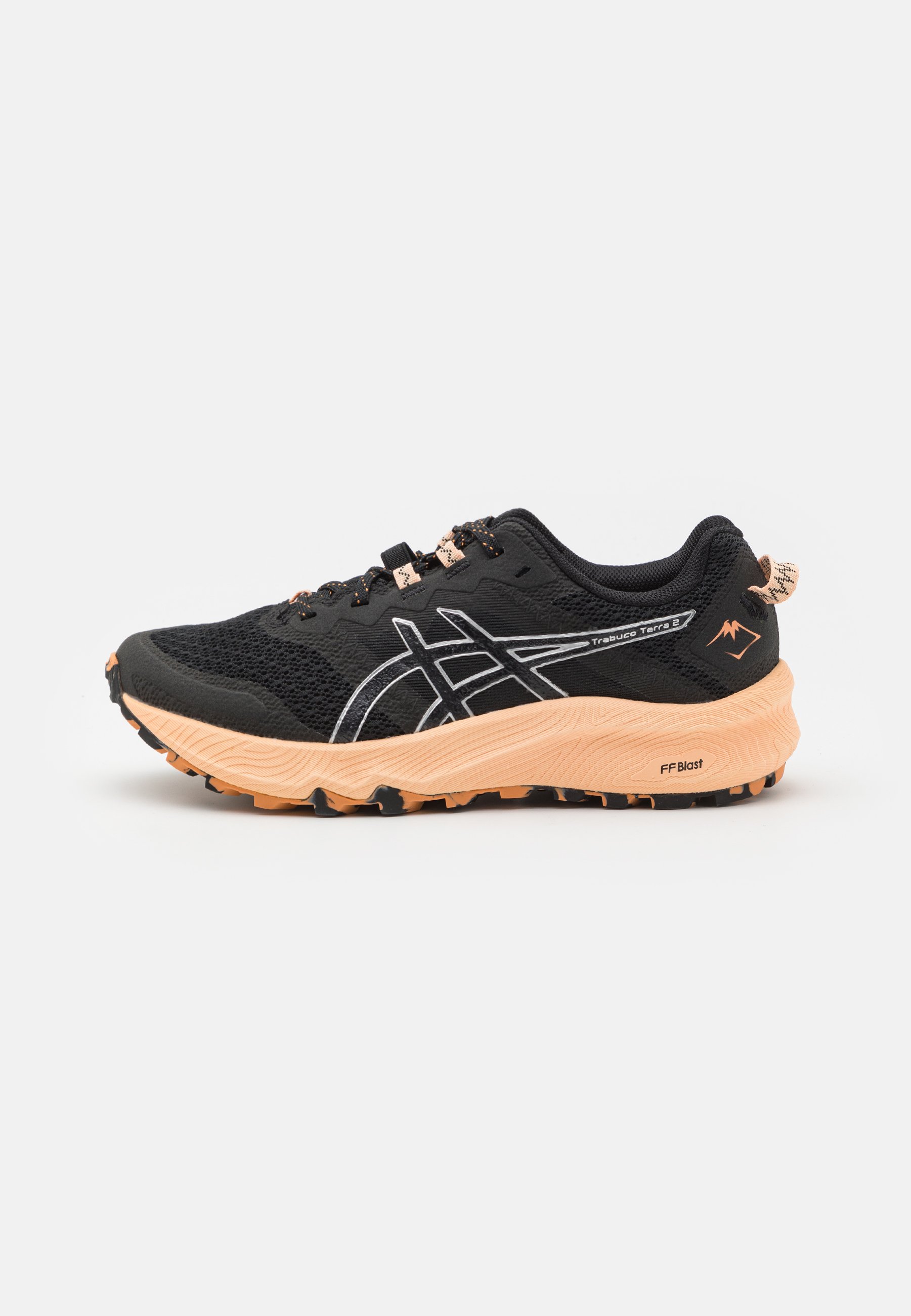ASICS GEL TRABUCO TERRA 2 - Trail running shoes - black/pure silver/black