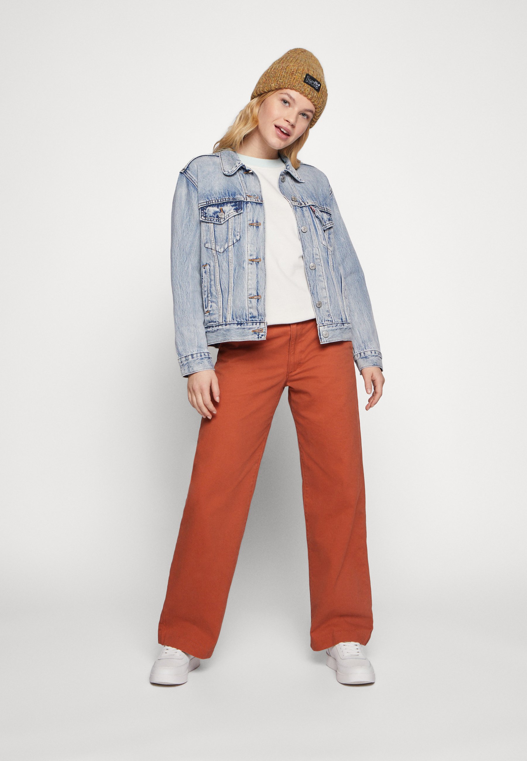 Levi's® BAGGY  - Trousers - baked clay/orange