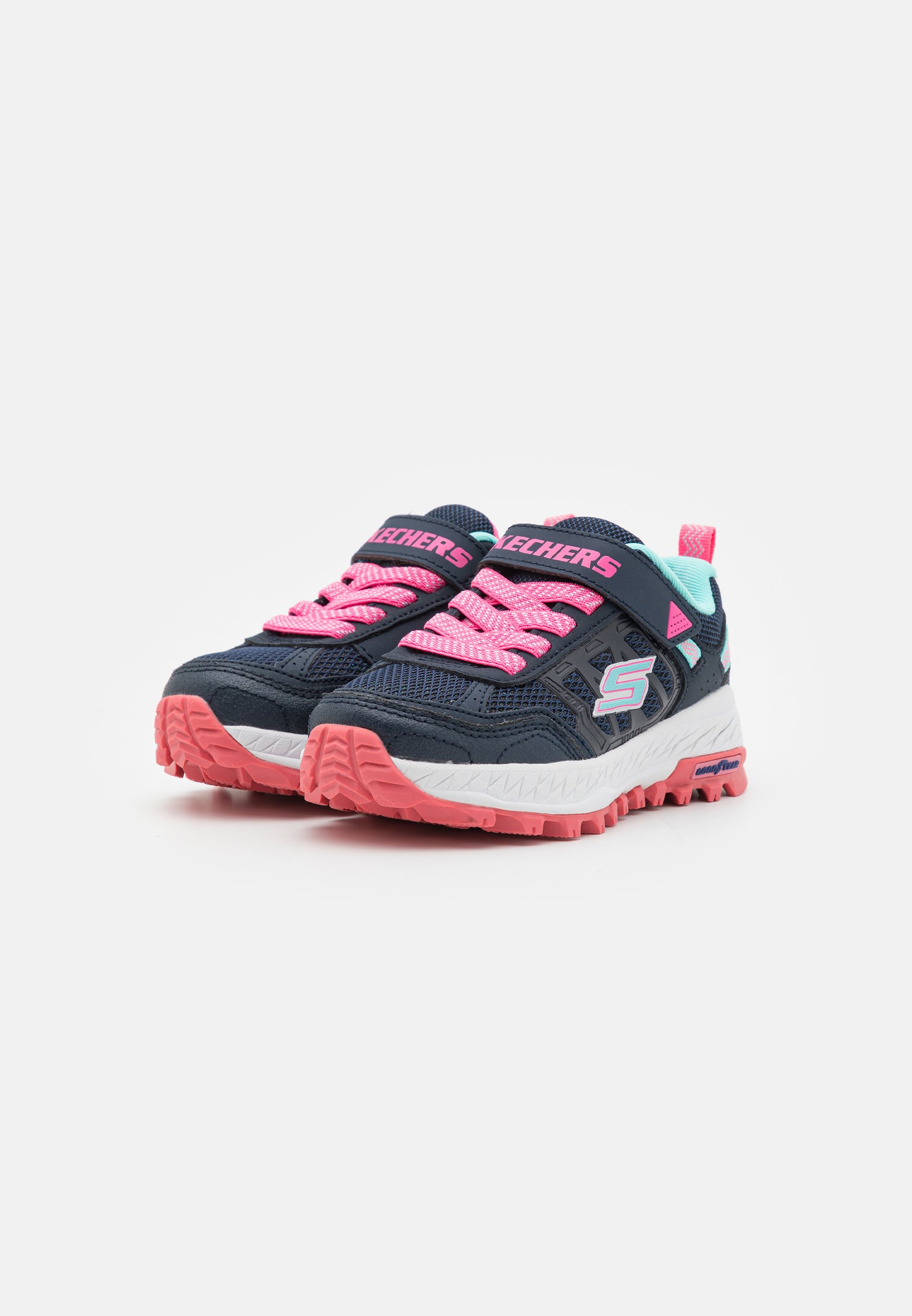 Skechers FUSE TREAD - Trainers - navy/multi-coloured/dark blue