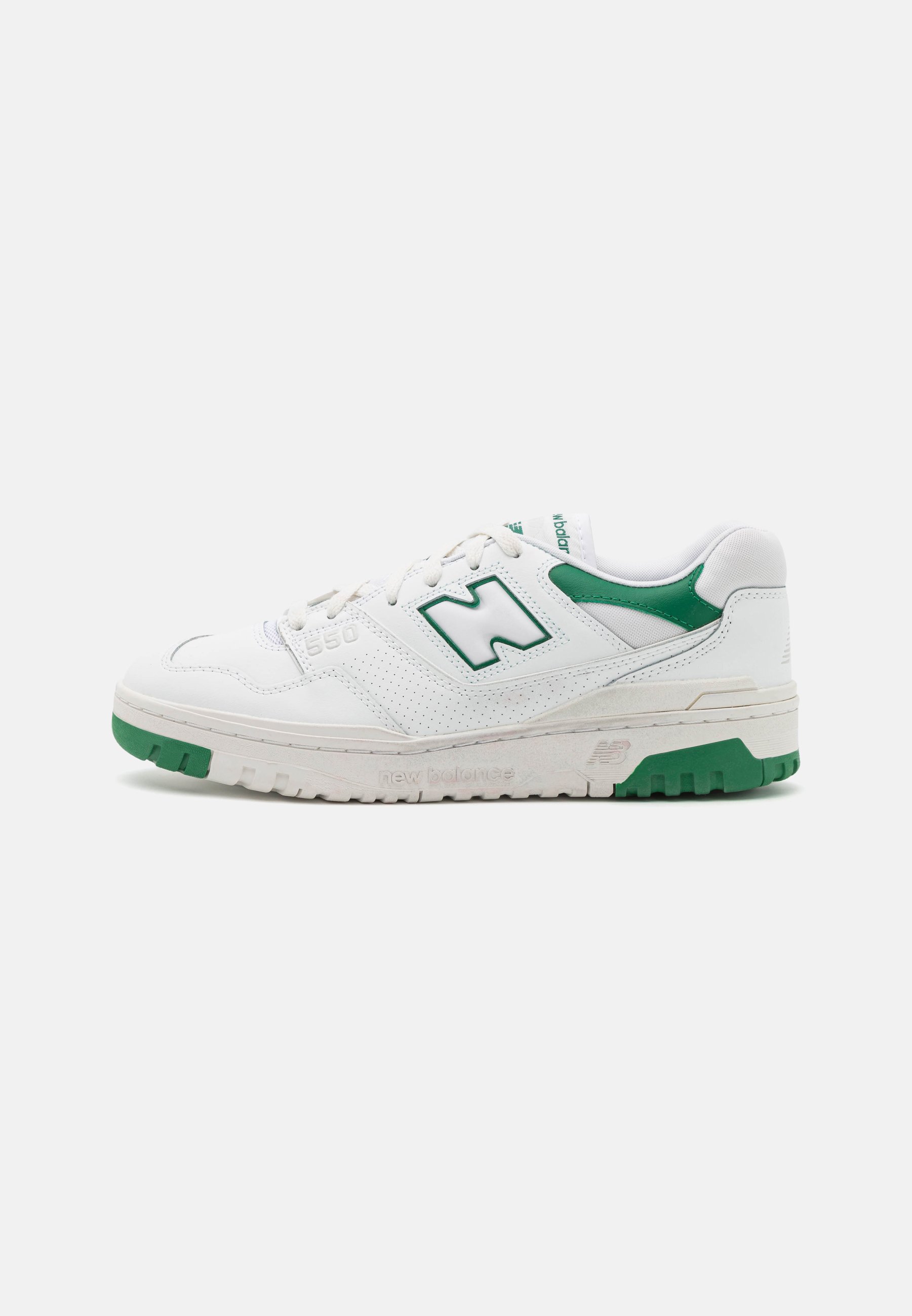 NB BB550 UNISEX - Trainers - white/green/white