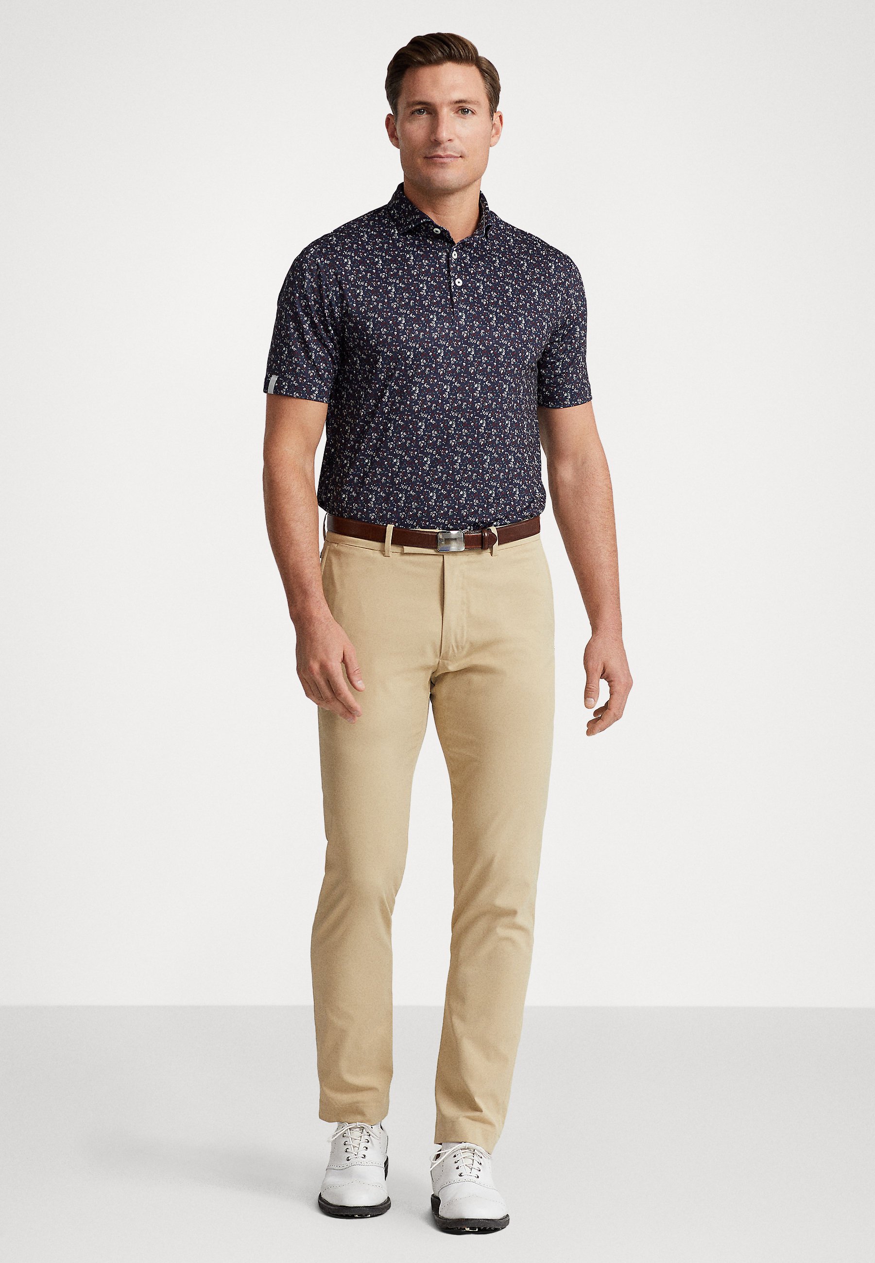 Polo Ralph Lauren GOLF PANT FLAT FRONT - Chinos - classic khaki/khaki