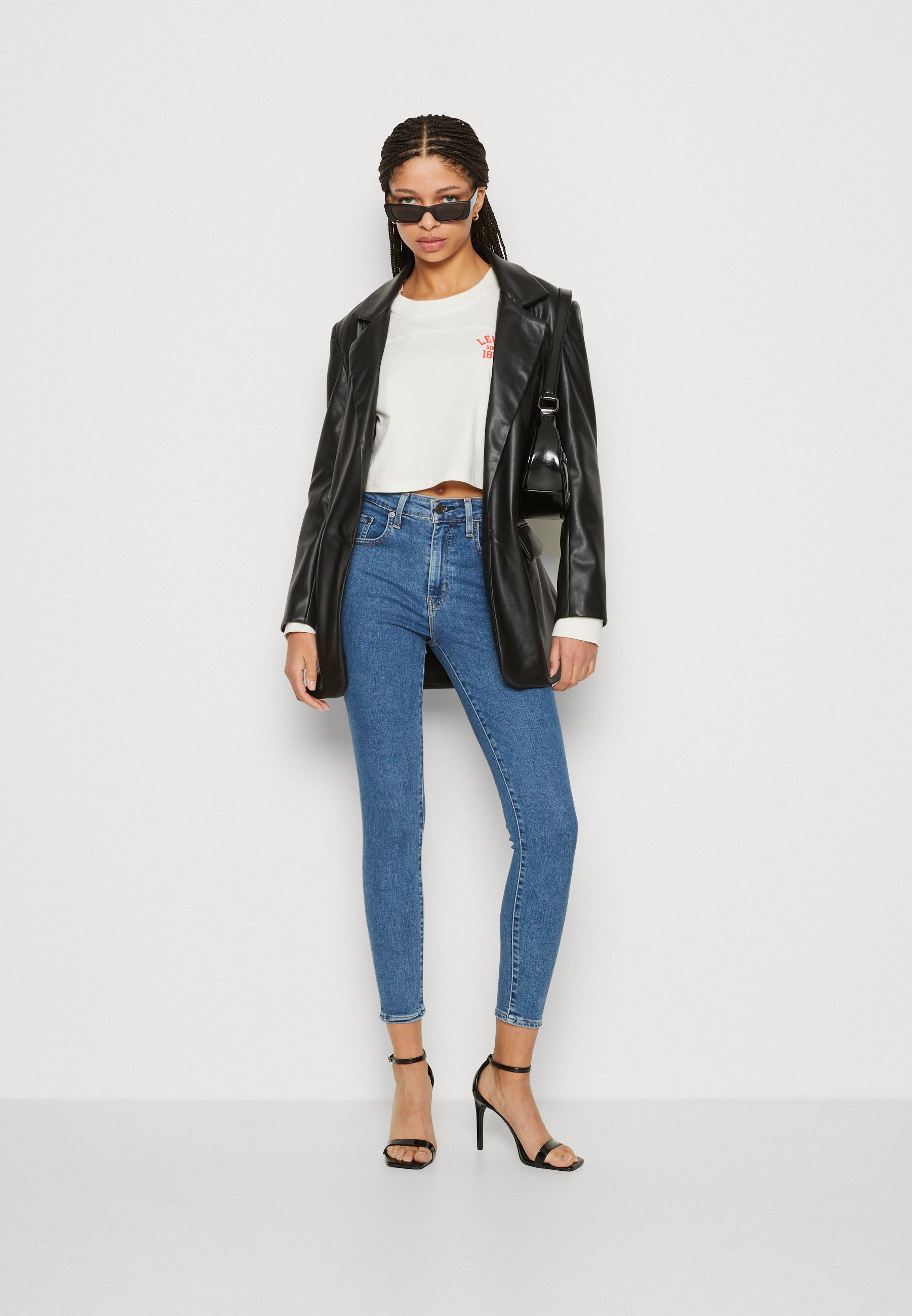 Levi's® 721™ HIGH RISE SKINNY - Jeans Skinny Fit - beach break stone/stone blue denim