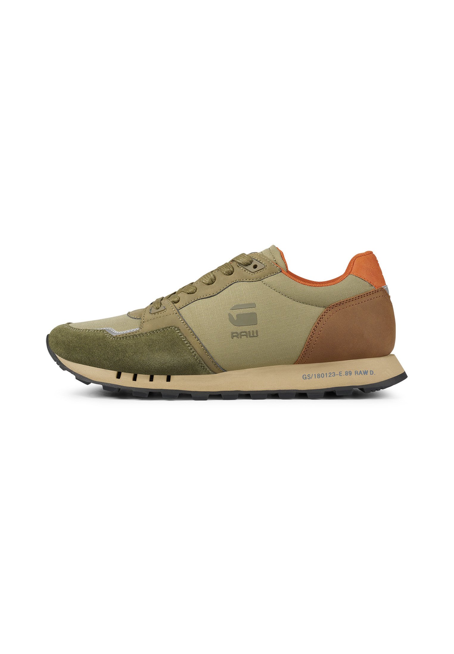 G-Star Trainers - olive orange/olive