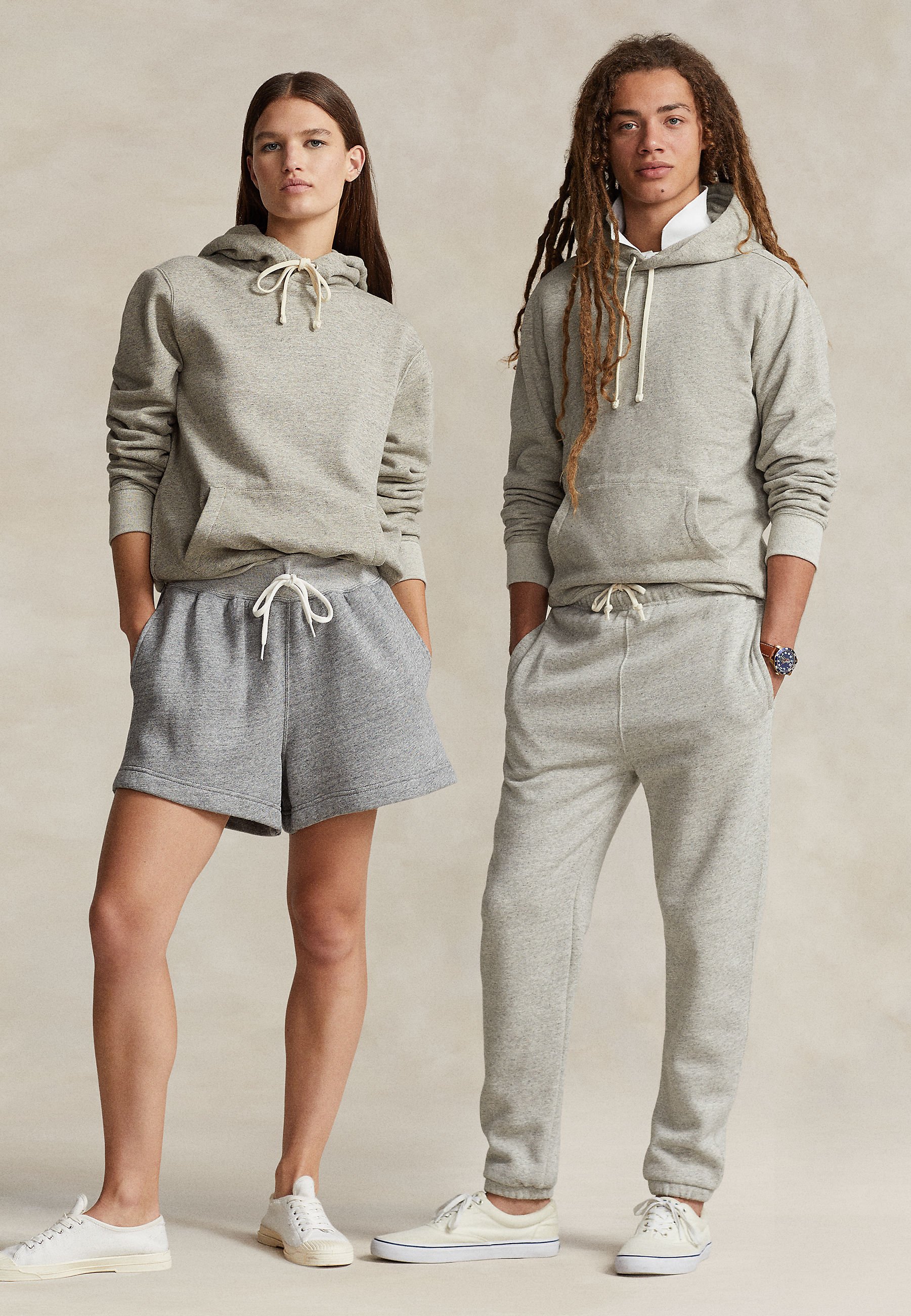 Polo Ralph Lauren LONG SLEEVE UNISEX - Sweatshirt - heather/light grey