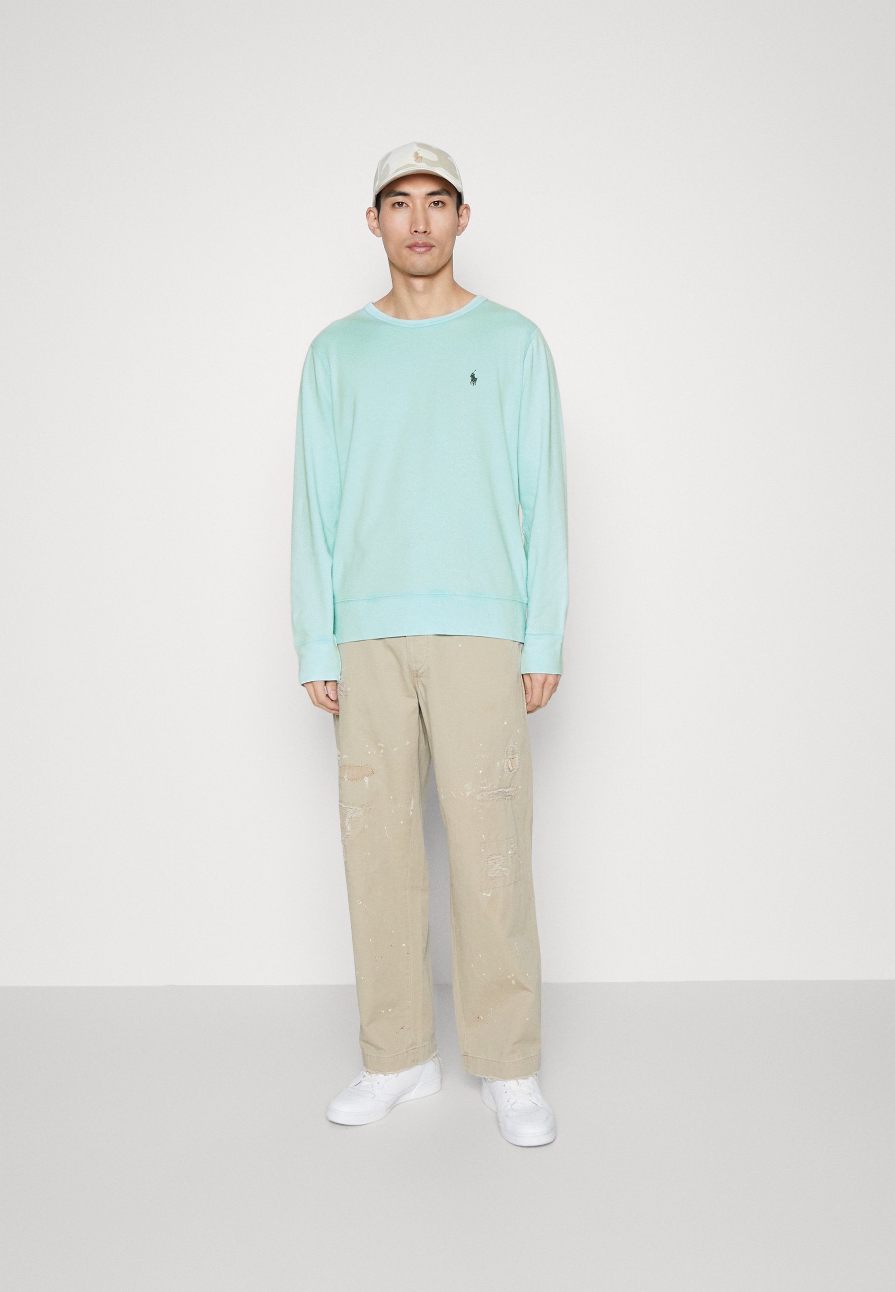Polo Ralph Lauren SPA TERRY SWEATSHIRT - Sweatshirt - island aqua/turquoise