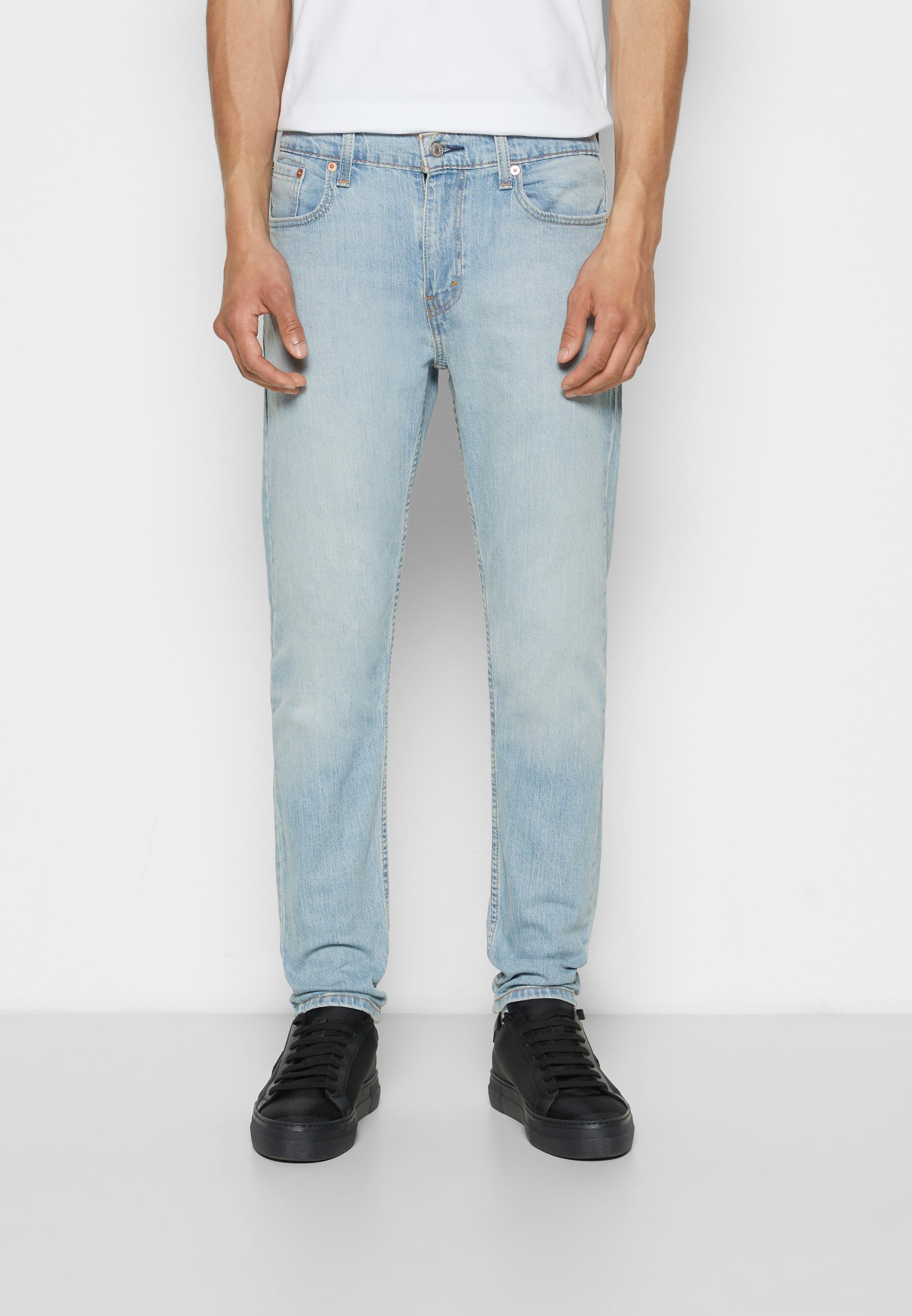 Levi's® 502™ TAPER HI BALL - Slim fit jeans - z2484 light indigo worn in/light-blue denim