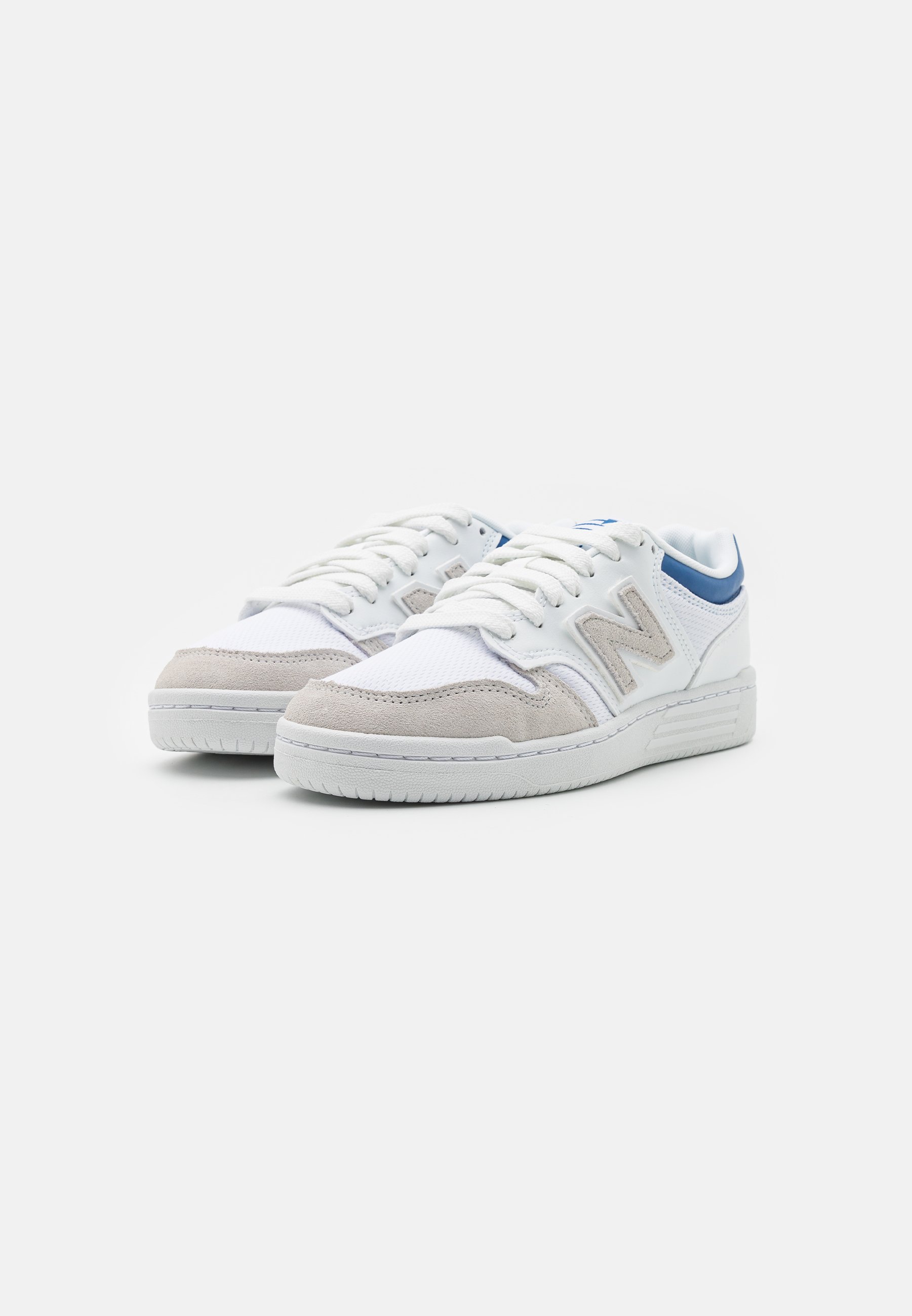 NB 480L UNISEX - Trainers - white/dark blue/white