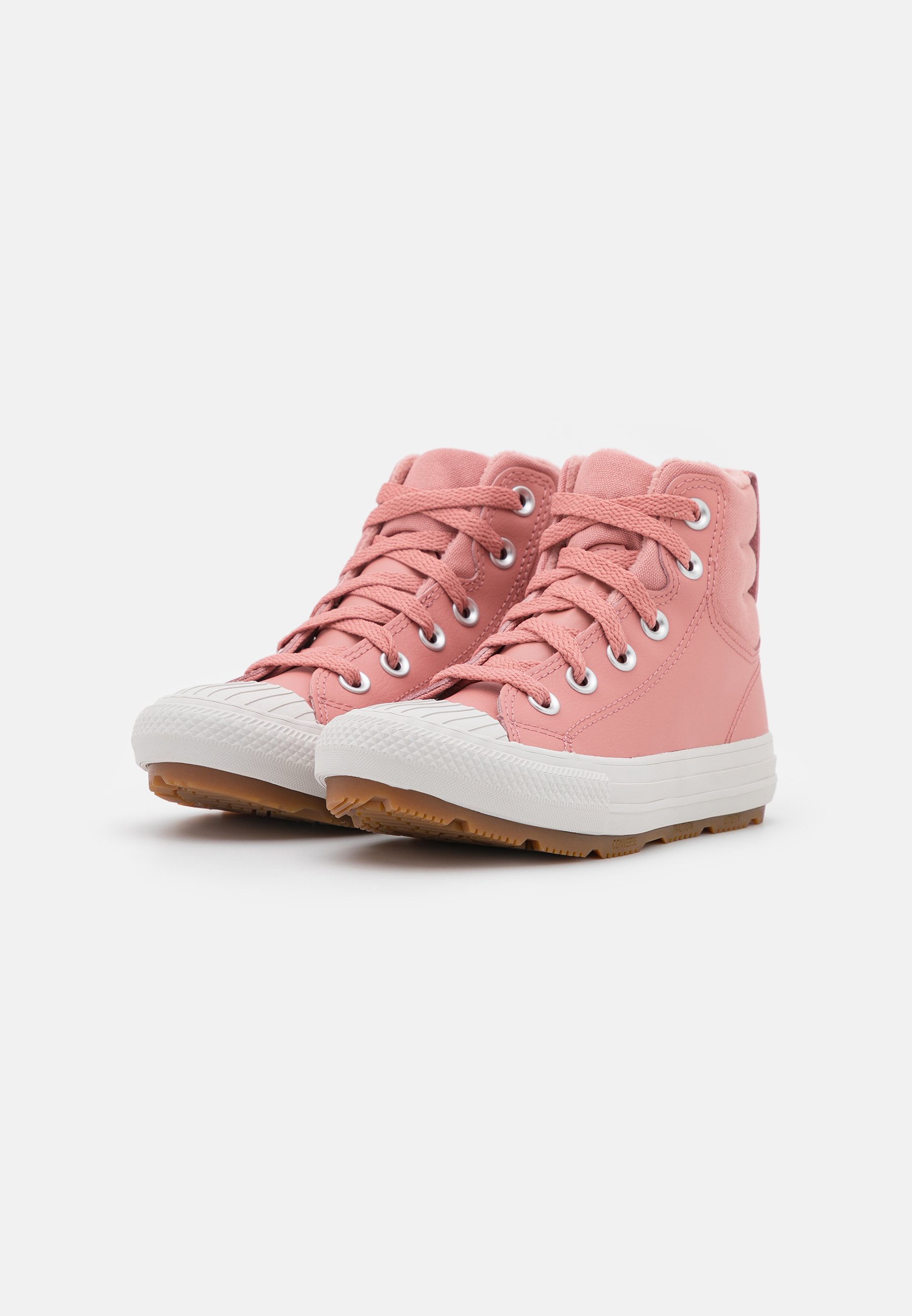 Converse CHUCK TAYLOR ALL STAR BERKSHIRE BOOT  - High-top trainers - rust pink/pale putty/pink
